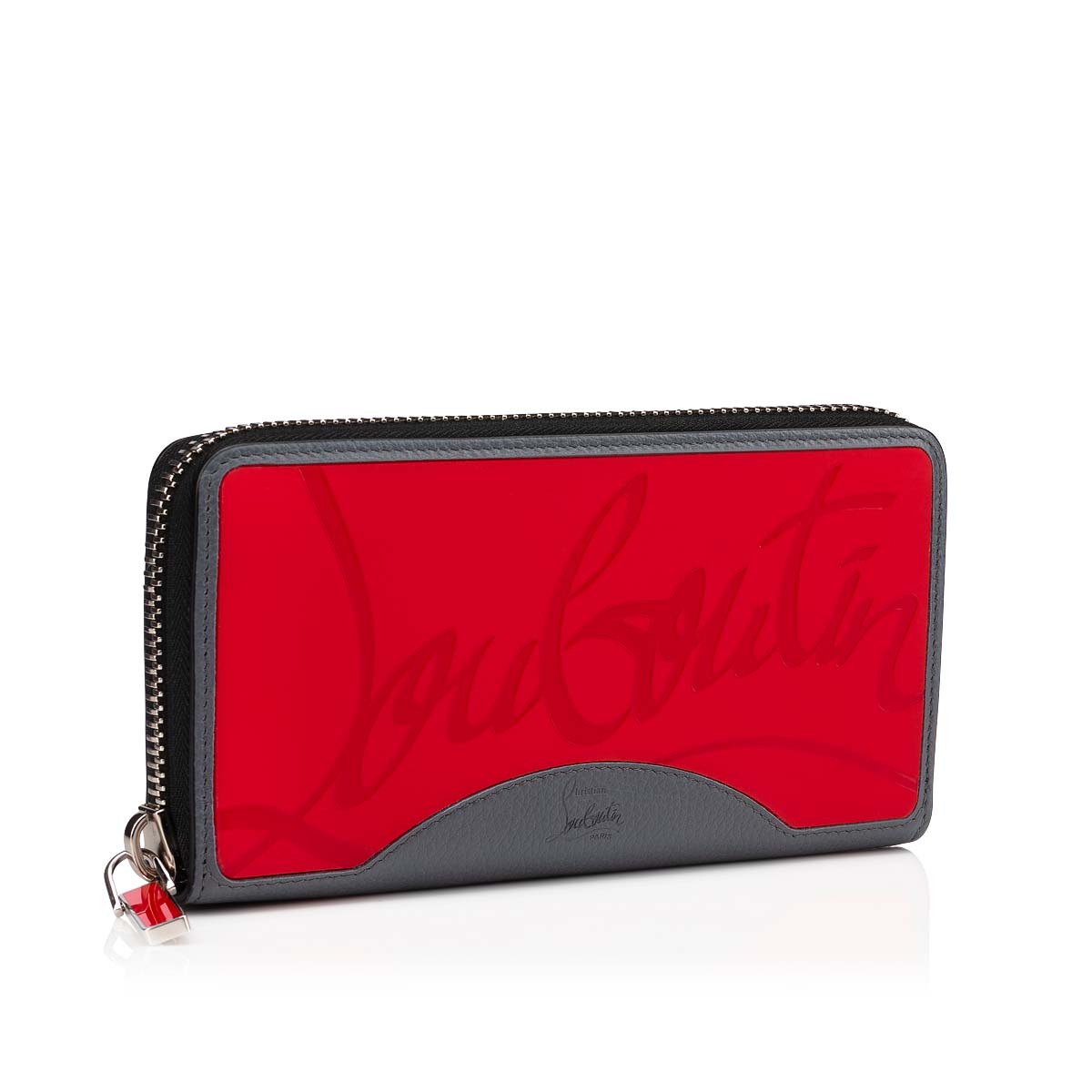 CHRISTIAN LOUBOUTIN Panettone Kraft printed leather continental wallet