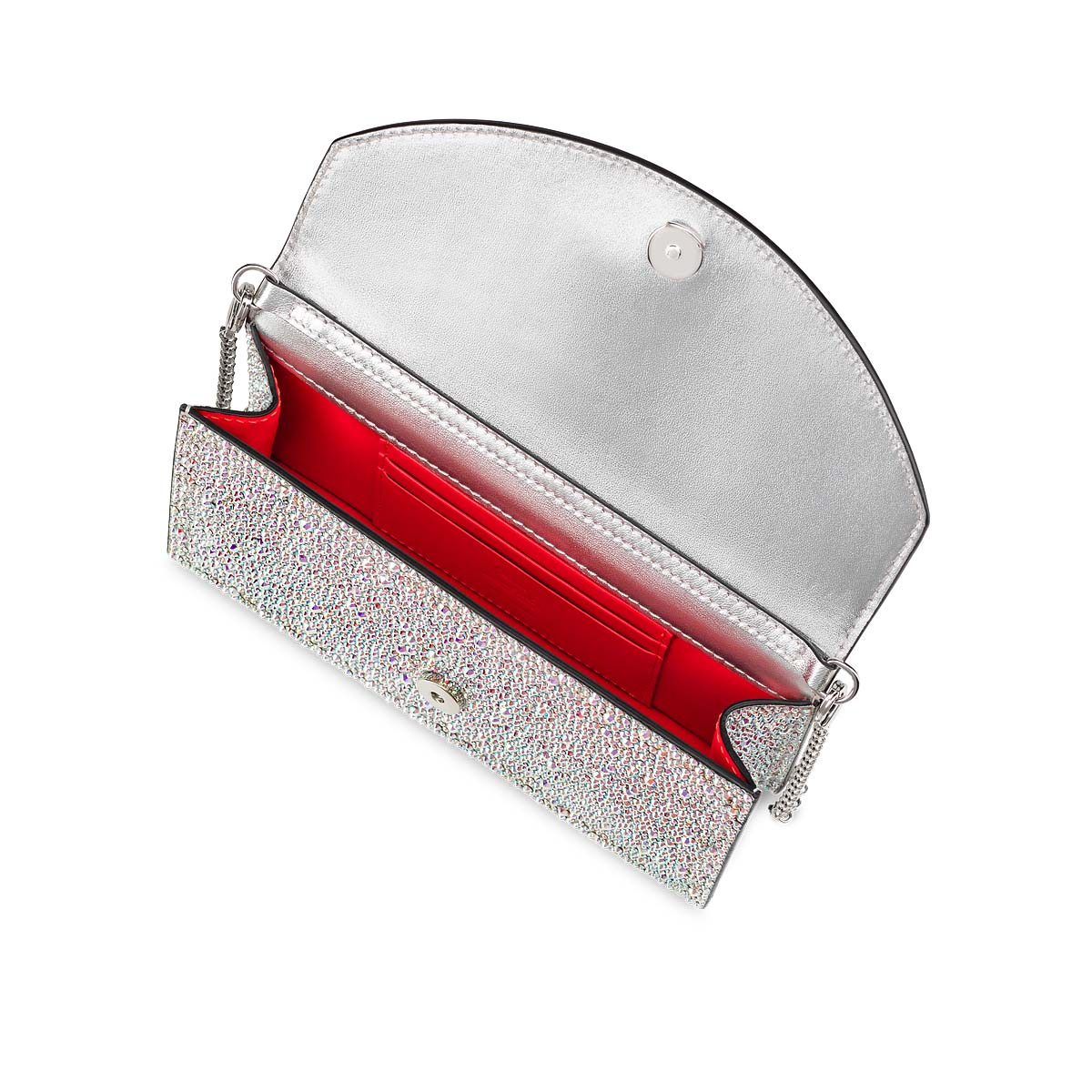 Loubi54 small - Clutch - Strass - Aurore boréale - Christian