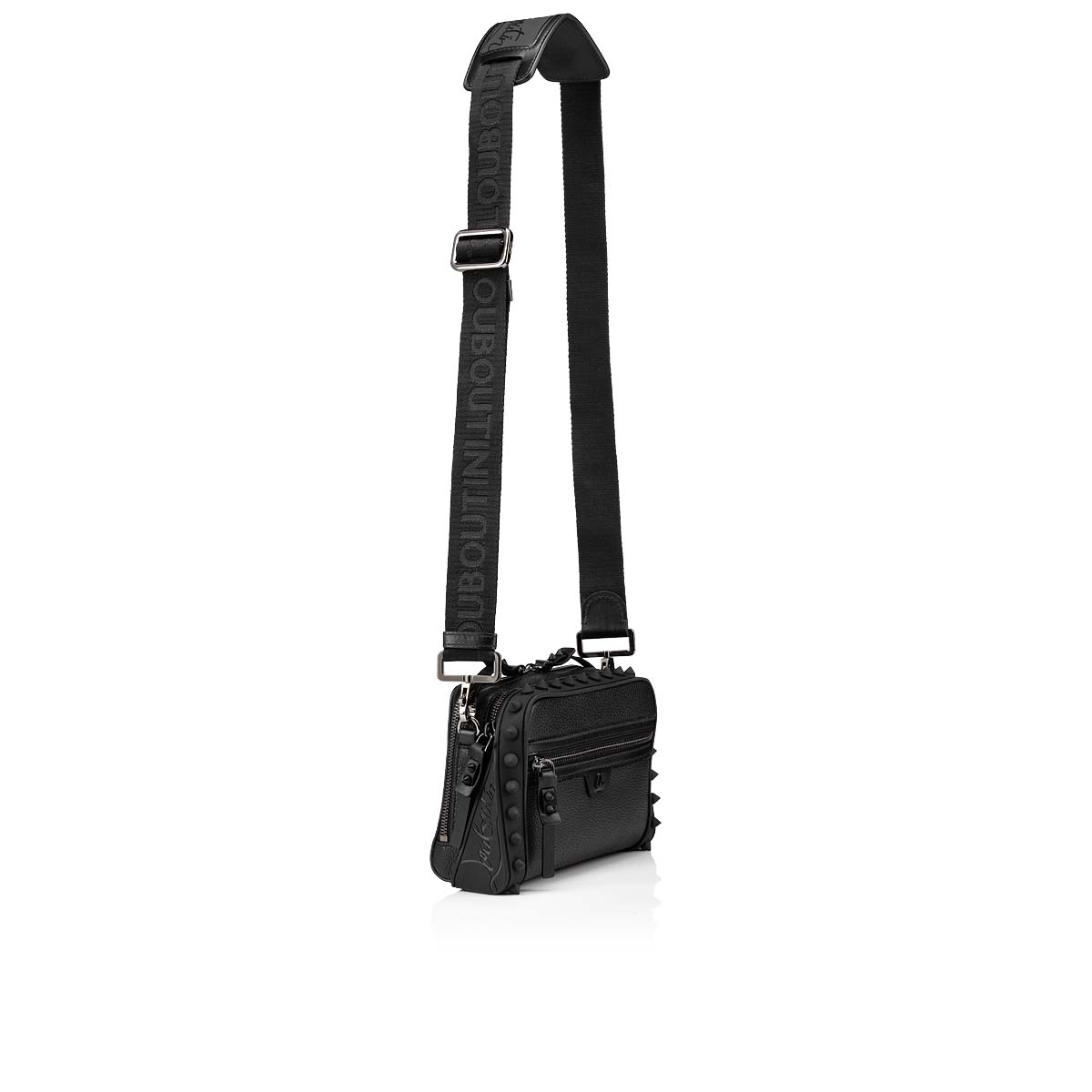 Loubitown - Cross-body bag - Calf leather - Black - Christian Louboutin