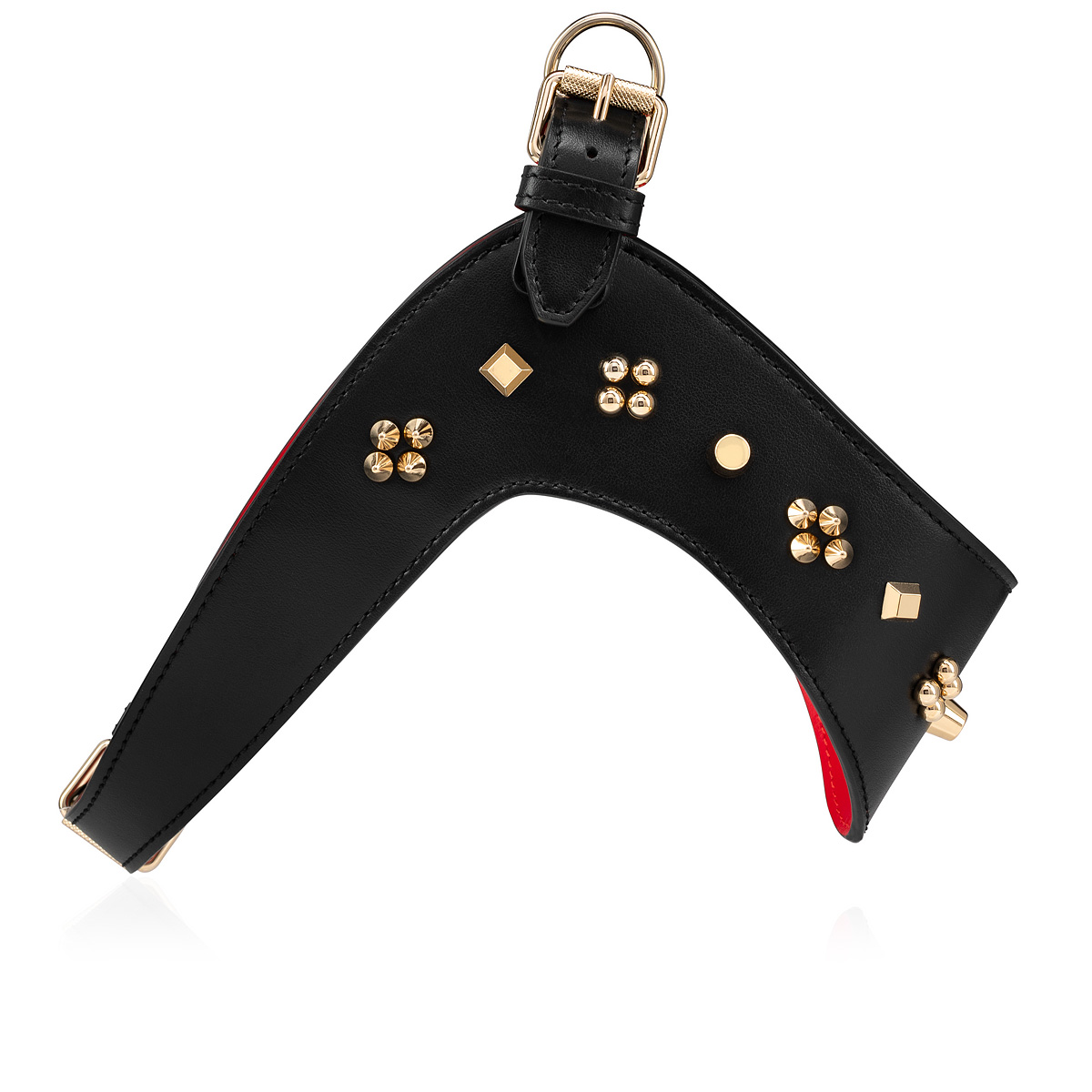 Christian Louboutin Loubiharness Dog Harness Black/ Loubi