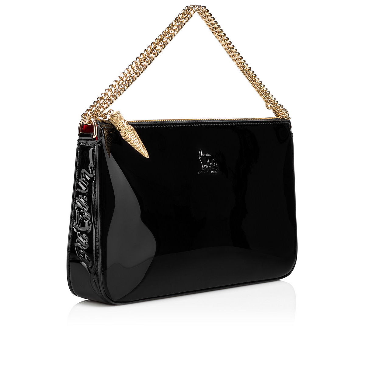 Christian Louboutin Loubila Gold - Womens Bags