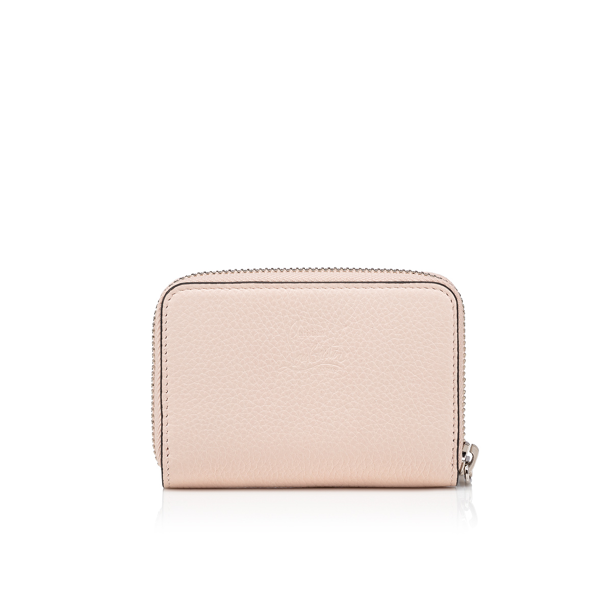 Panettone - Coin purse - Grained calf leather and spikes