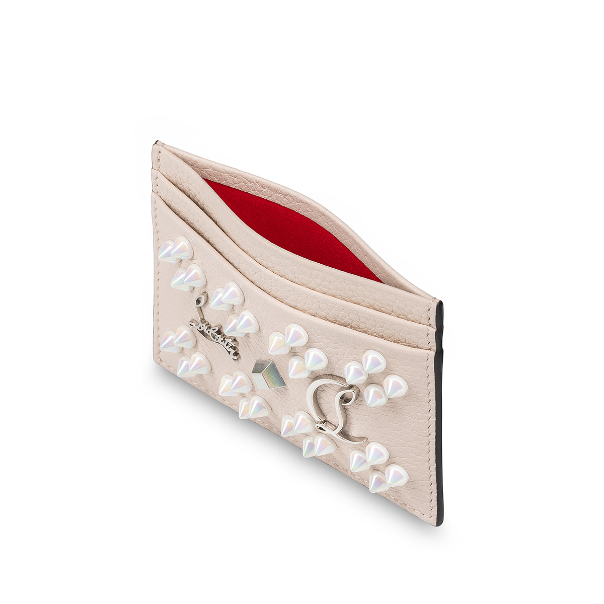 CHRISTIAN LOUBOUTIN Coin Wallet/Coin Case with Studded[Rank C]limited From  JAPAN