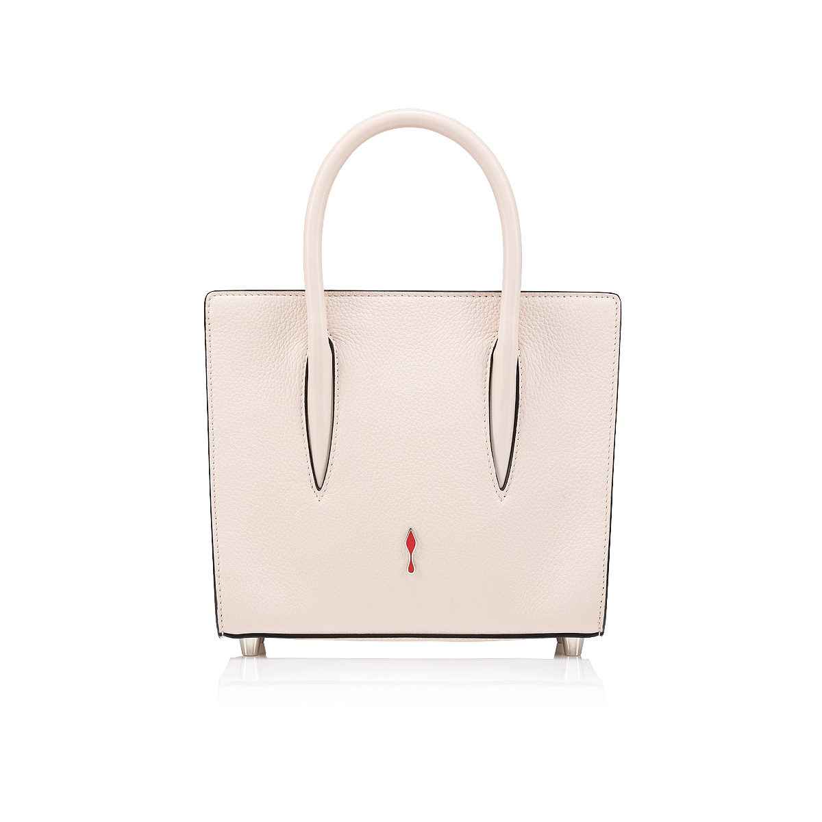 Paloma mini - Top handle bag - Grained calf leather and spikes