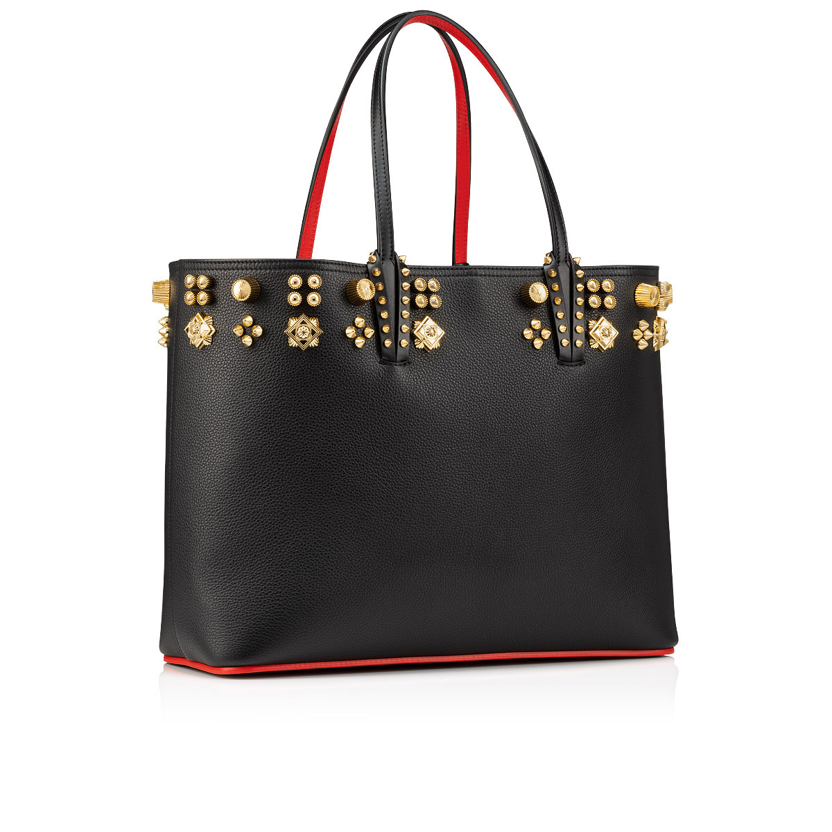 Christian Louboutin Cabata Courones Seville Leather Tote Bag