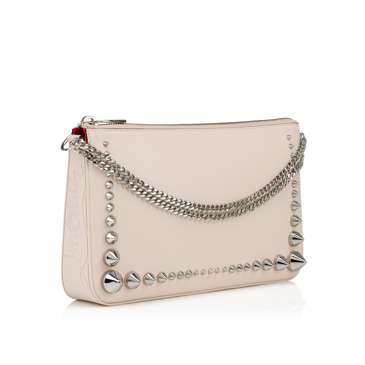 Loubila - Shoulder bag - Calf leather, rubber and spikes - Ole