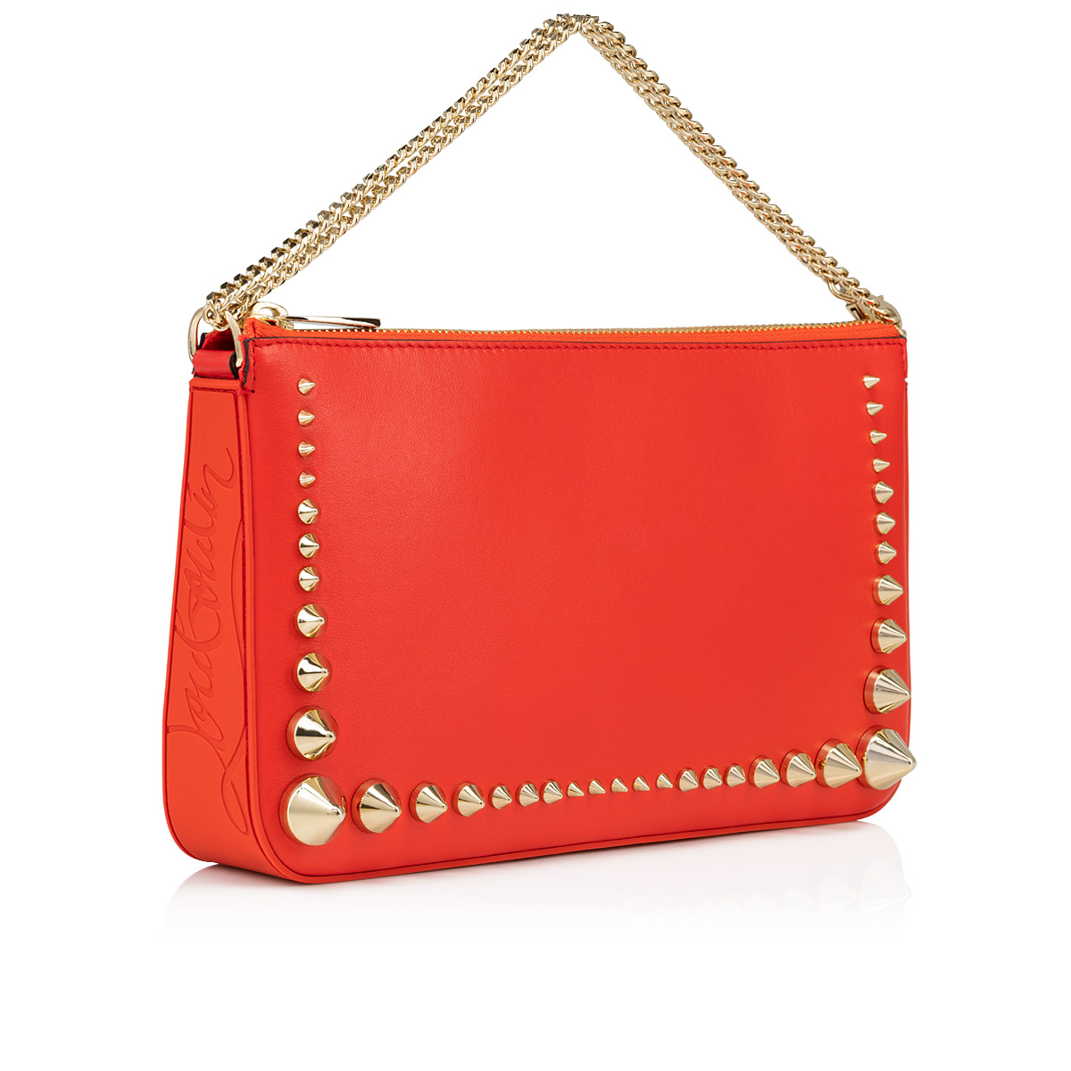Loubila - Shoulder bag - Calf leather, rubber and spikes - Ole