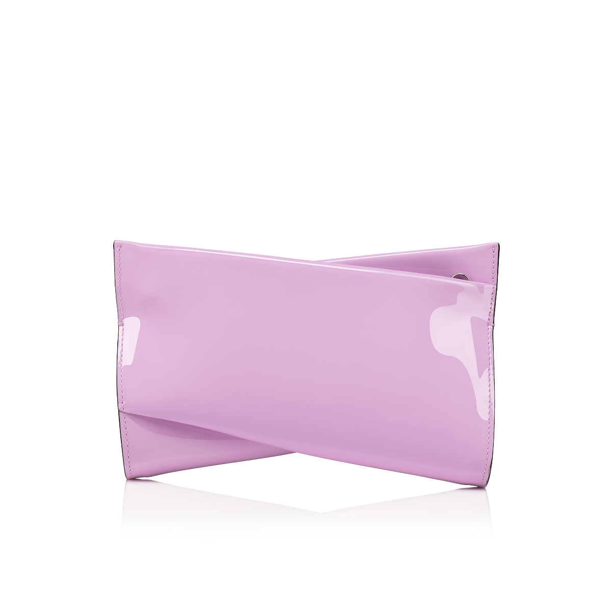 Christian Louboutin Loubitwist Patent Clutch