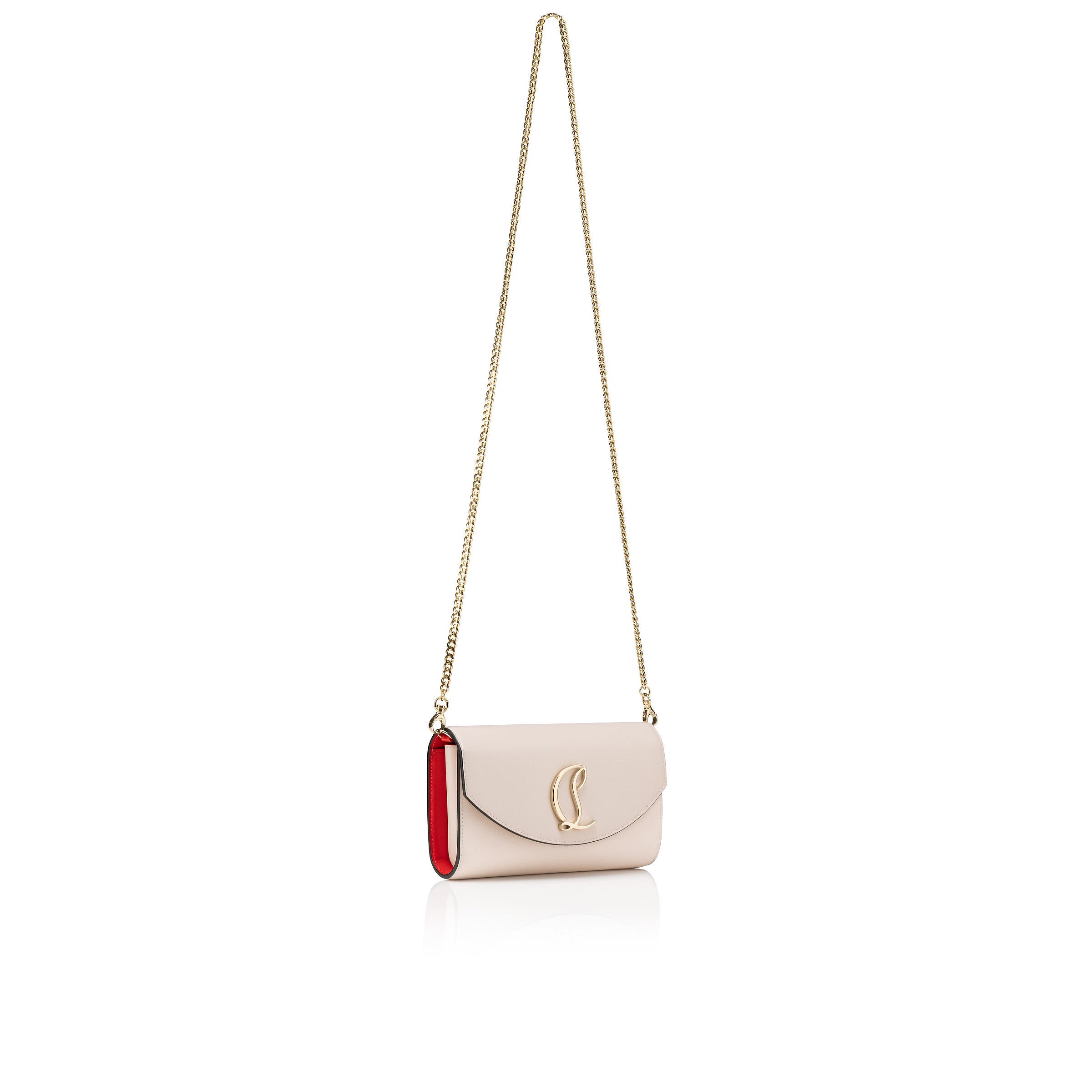 【送料&関税込】Christian Louboutin Borsa CHRISTIAN LOUBOUTIN Calfskin Rope Zero Problem 140