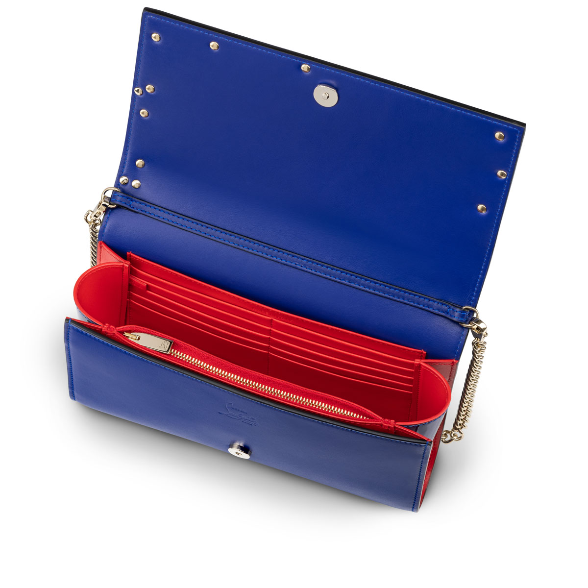 Christian Louboutin Paloma Clutch Bag in Red