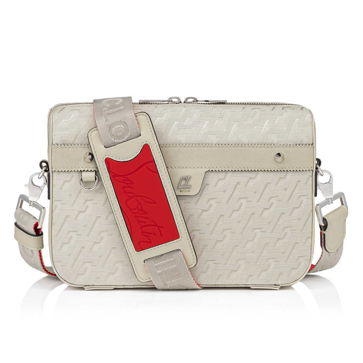 USED Louis Vuitton Beige Nylon Adjustable Sporty Bag Strap