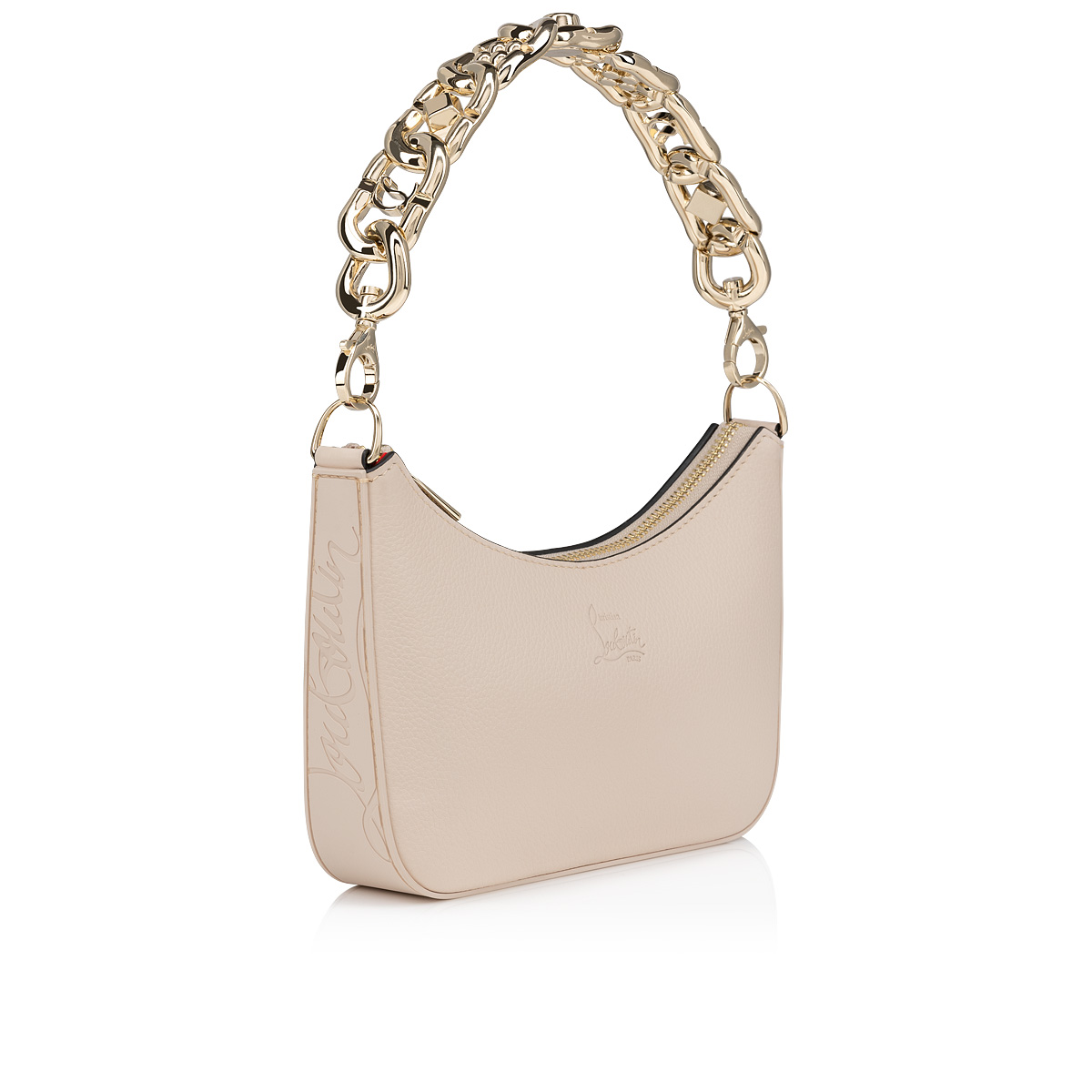 Christian Louboutin Loubila Large Chain Leather Shoulder Bag