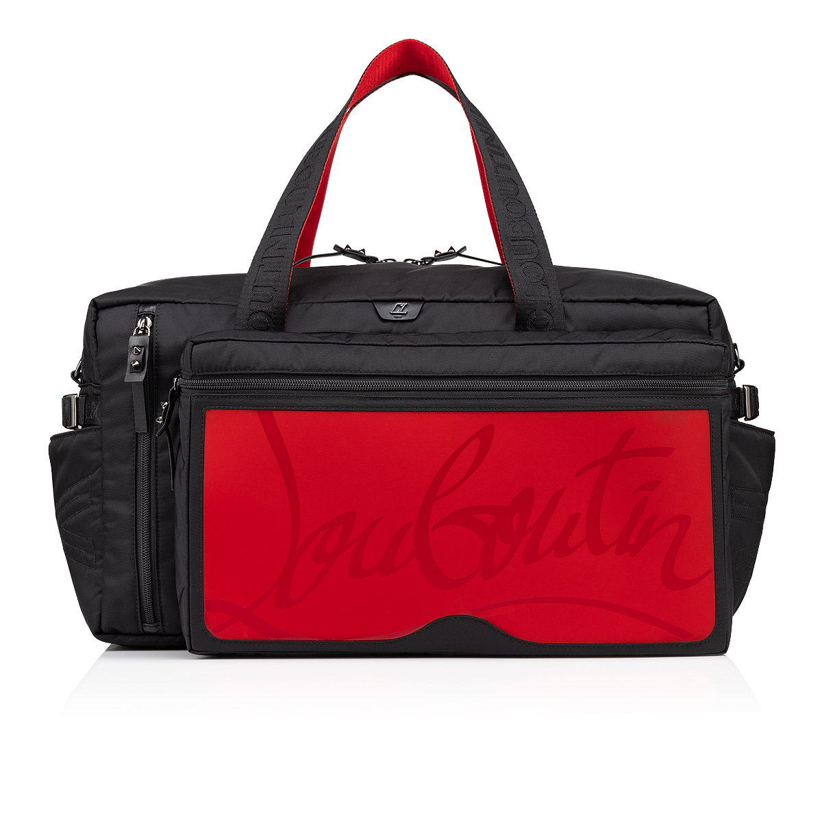 Loubideal - Duffle bag - Nylon fabric and rubber - Black - Christian