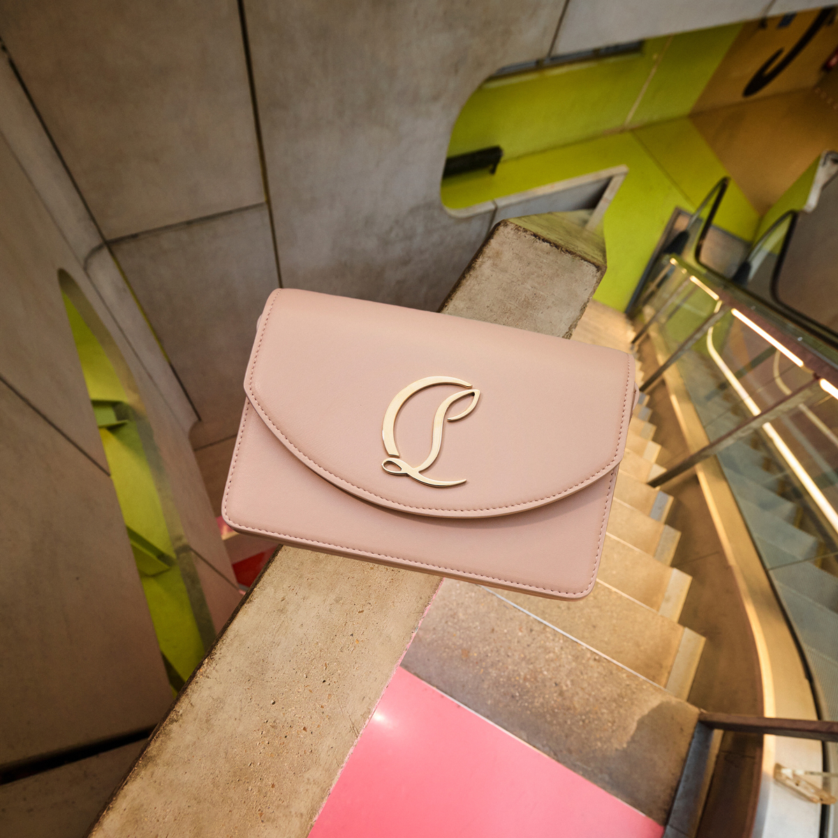 Louboutin nude hotsell bag