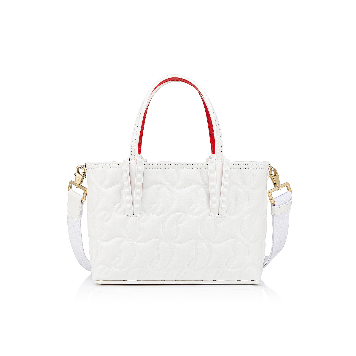 Cabata mini - Tote bag - Monogrammed CL embossed nappa leather ...