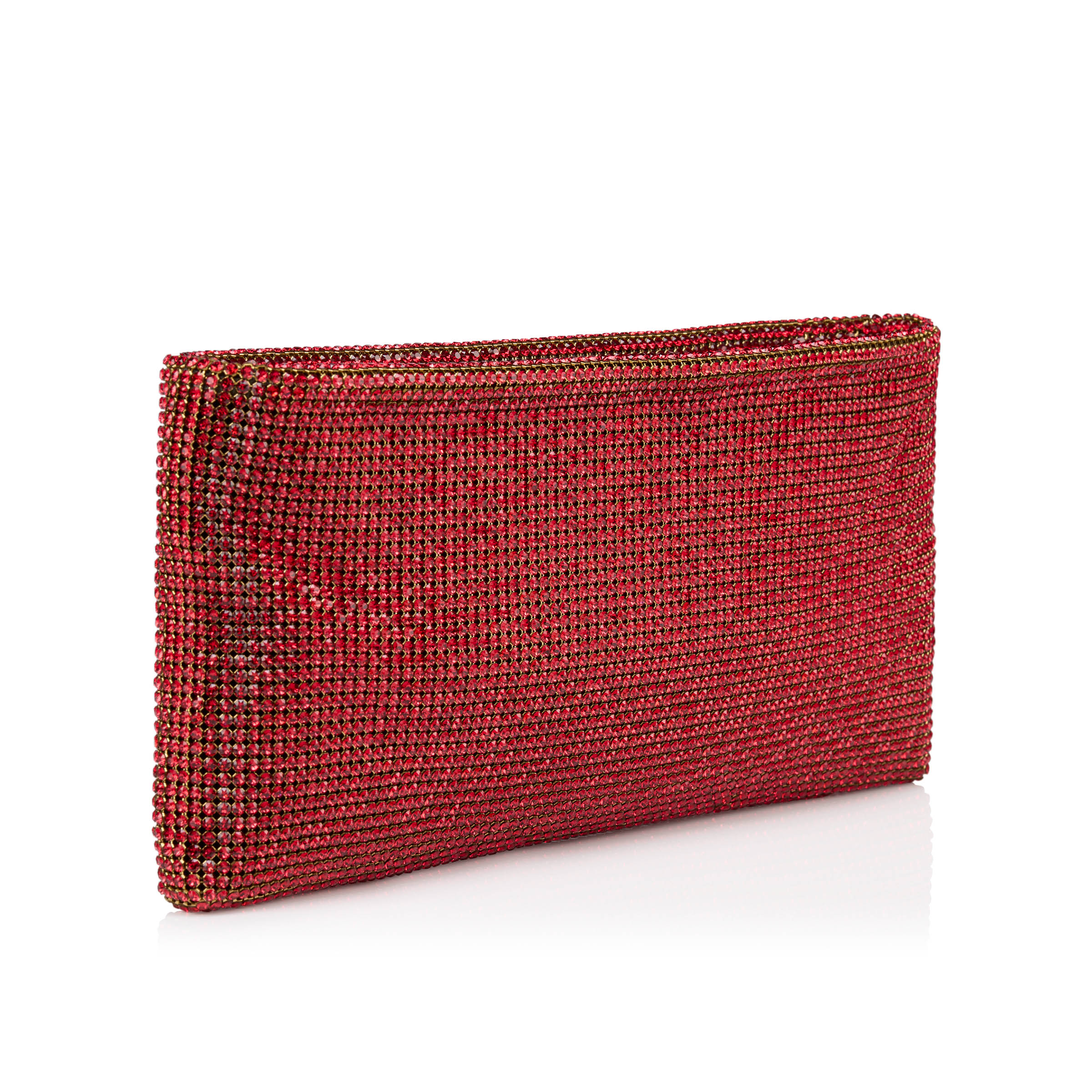 Maykimay - Clutch - Mesh and strass - Scarlet - Christian