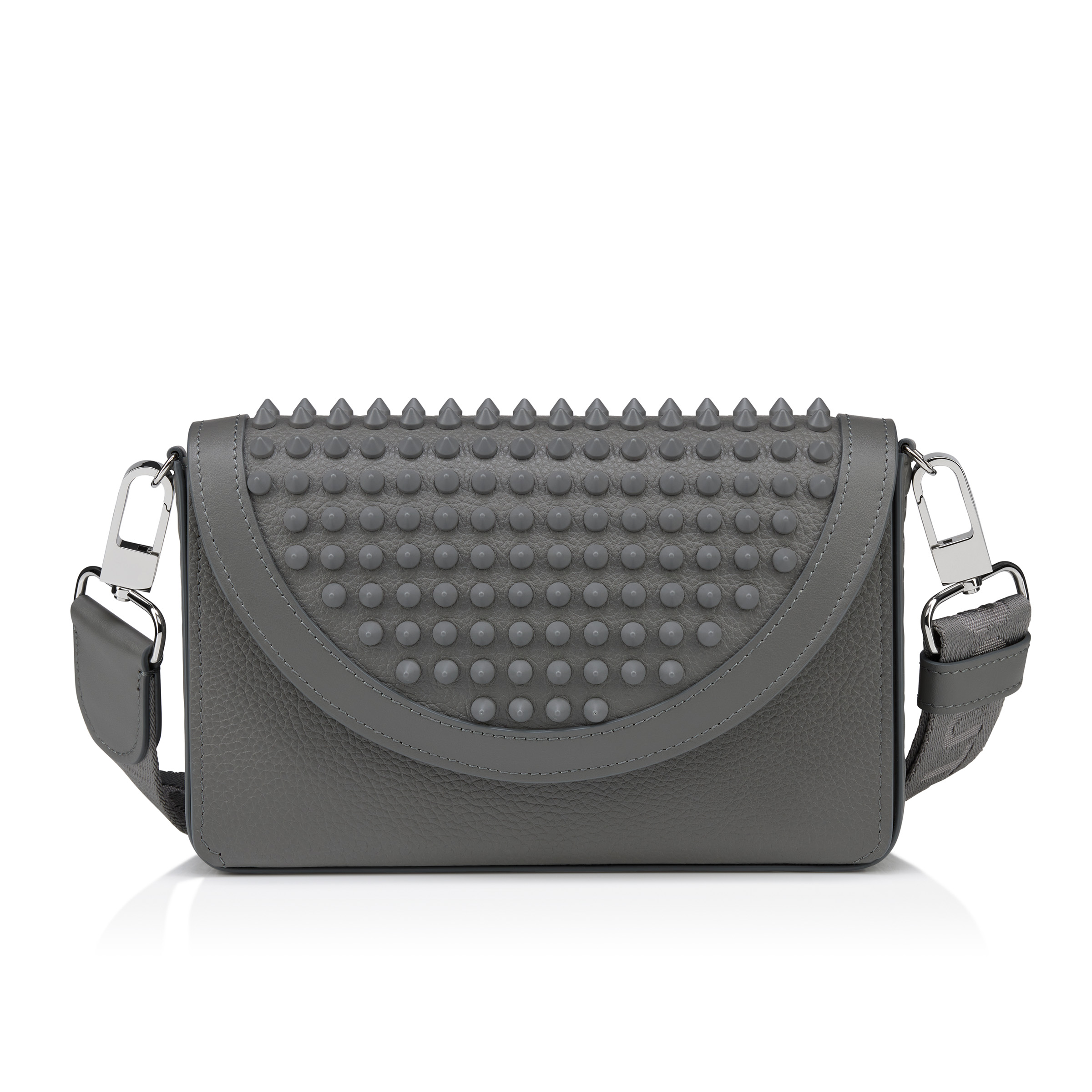 Funky - Wallet on chain - Calf leather and spikes - Smoke Funky - Wallet on chain - Calf leather and spikes - Smoke
