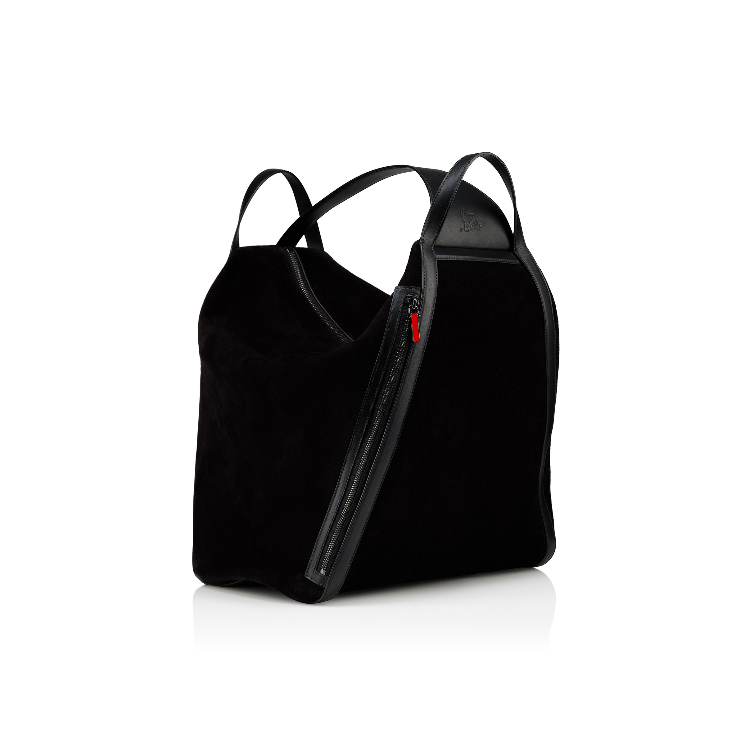 Pyramid - Crossbody bag - Calf leather - Black - Christian Pyramid - Crossbody bag - Calf leather - Black - Christian