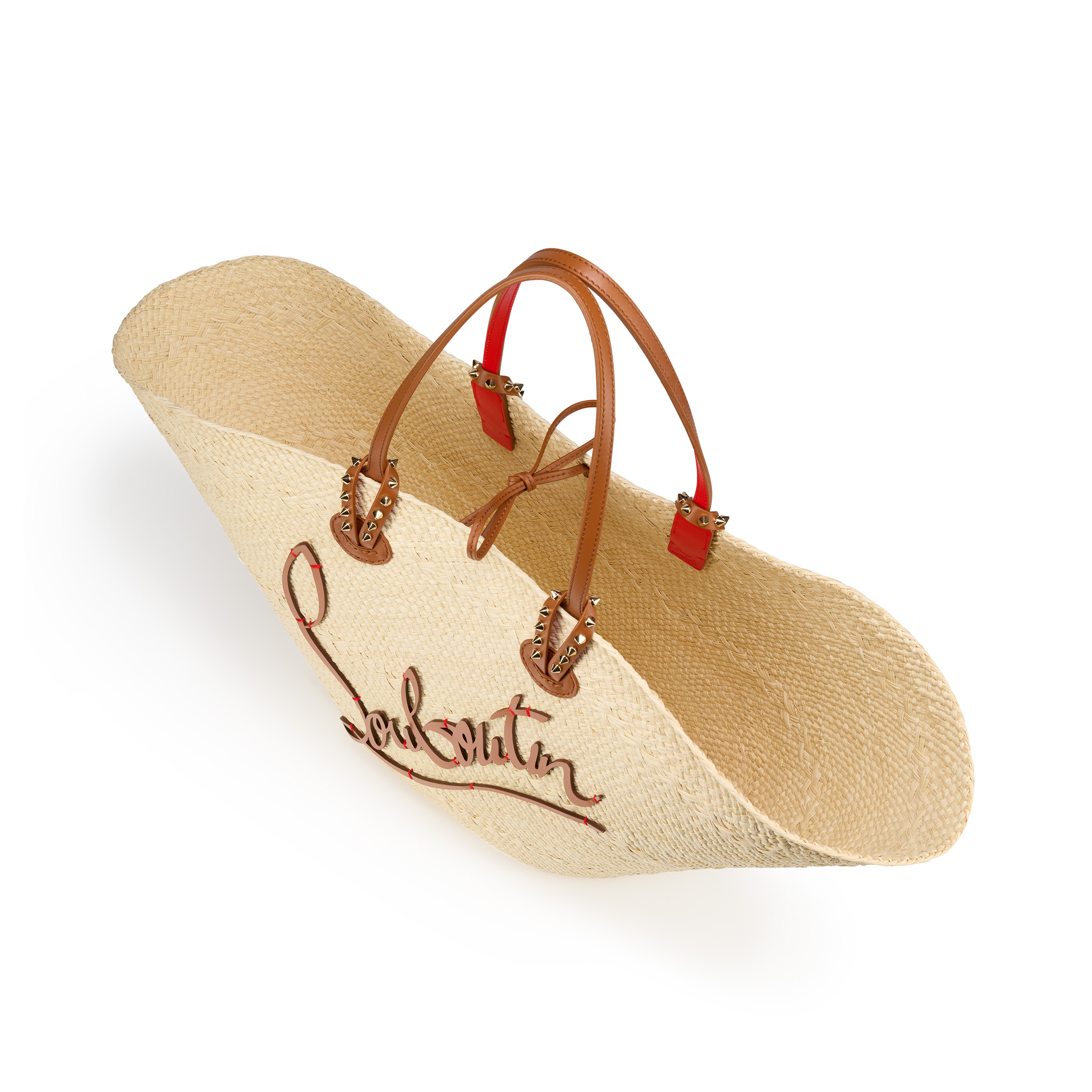 国内未入荷★ ルブタン Cabata large raffia basket bag Christian Louboutin | Cabata large raffia basket bag | Savannahs