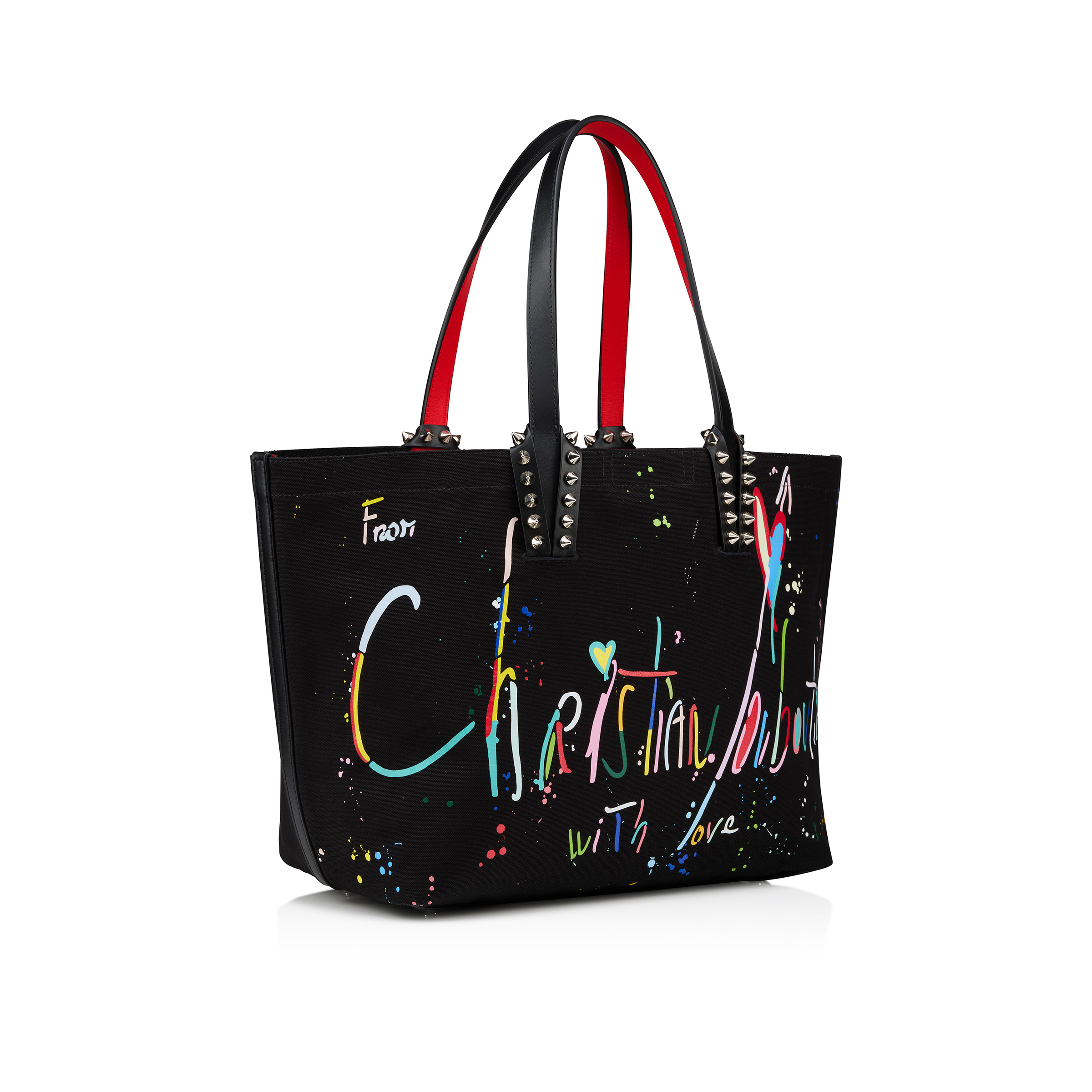 Christian Louboutin Tote Bag CABATA LOVE Collection Black