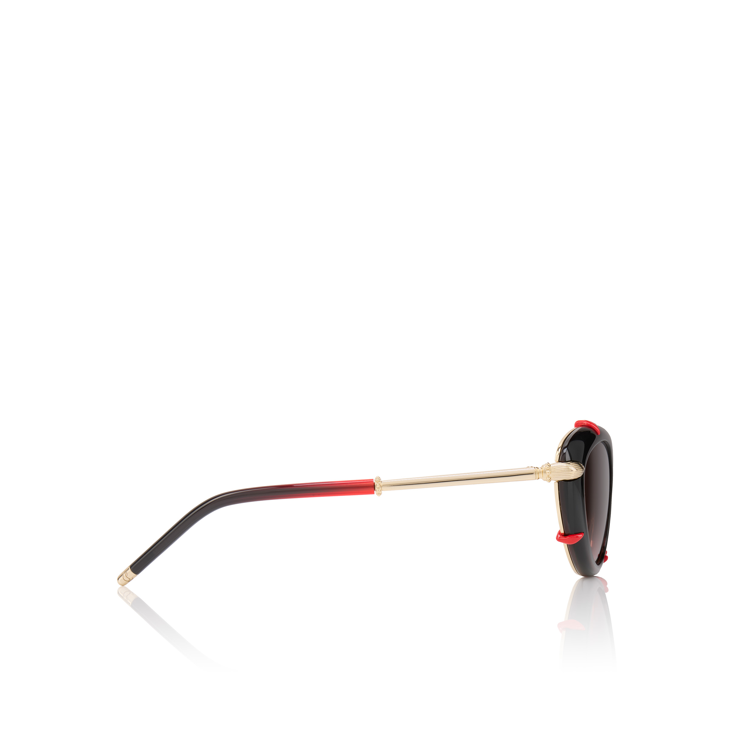 Dolly LB0001 - Sunglasses - Metal - Black Smoke - Women