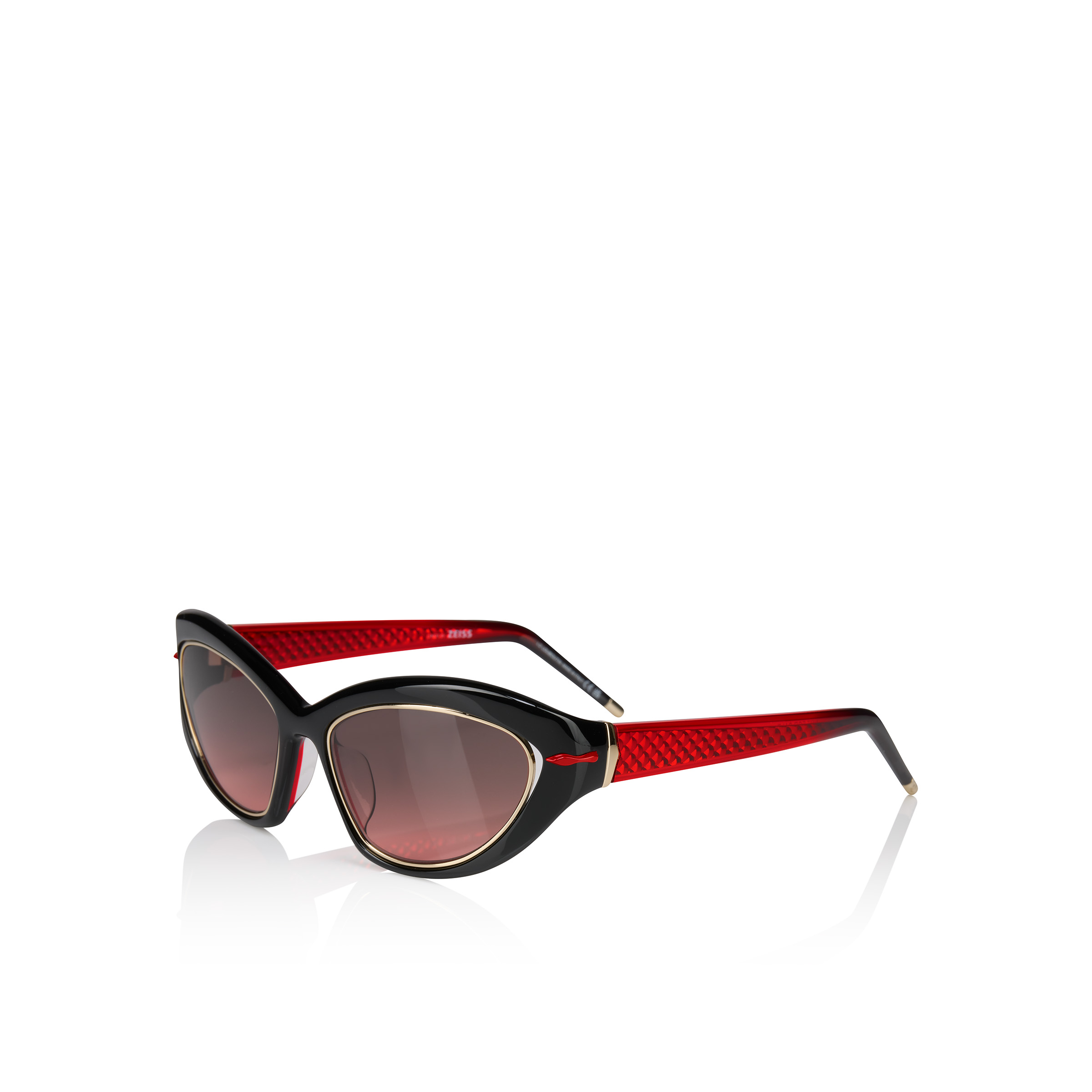 25SS【ルブタン】So Kate LB0003サングラス アセテート So Kate LB0003 - Sunglasses - Acetate - Black Smoke - Women