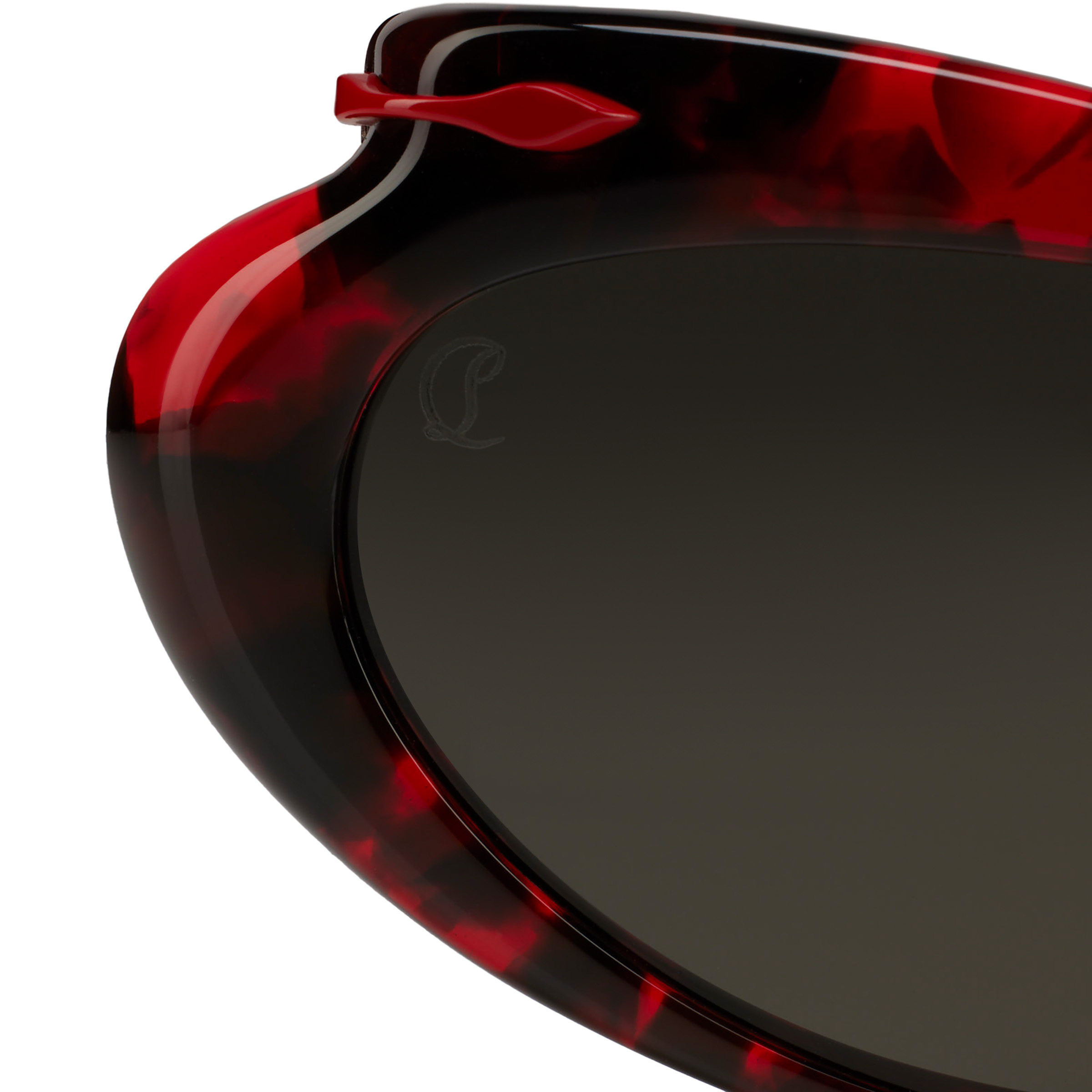 Hot Chick LB0010 - Sunglasses - Acetate - Red Havana - Women