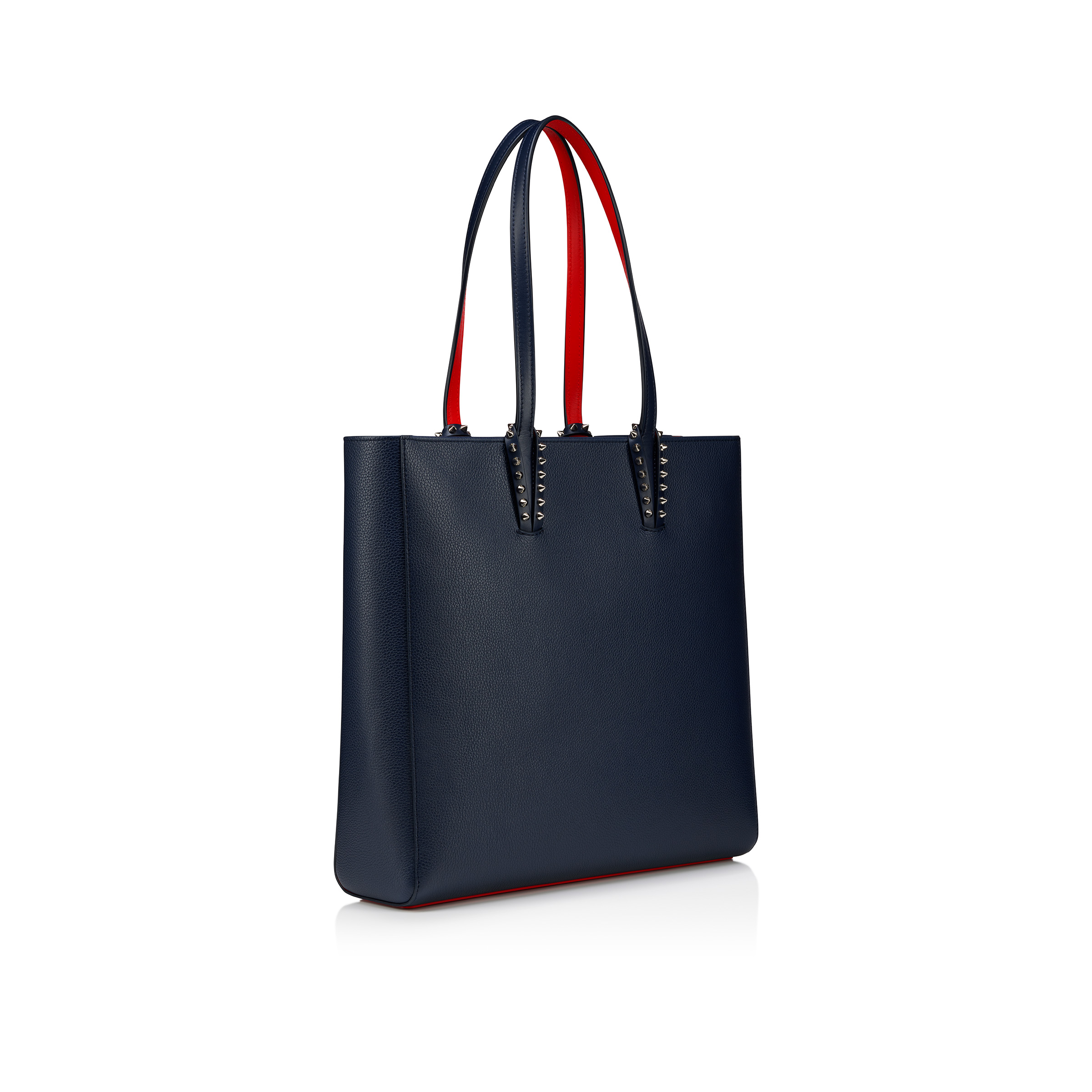 Cabata - Tote bag - Calf leather - Zaffiro - Christian