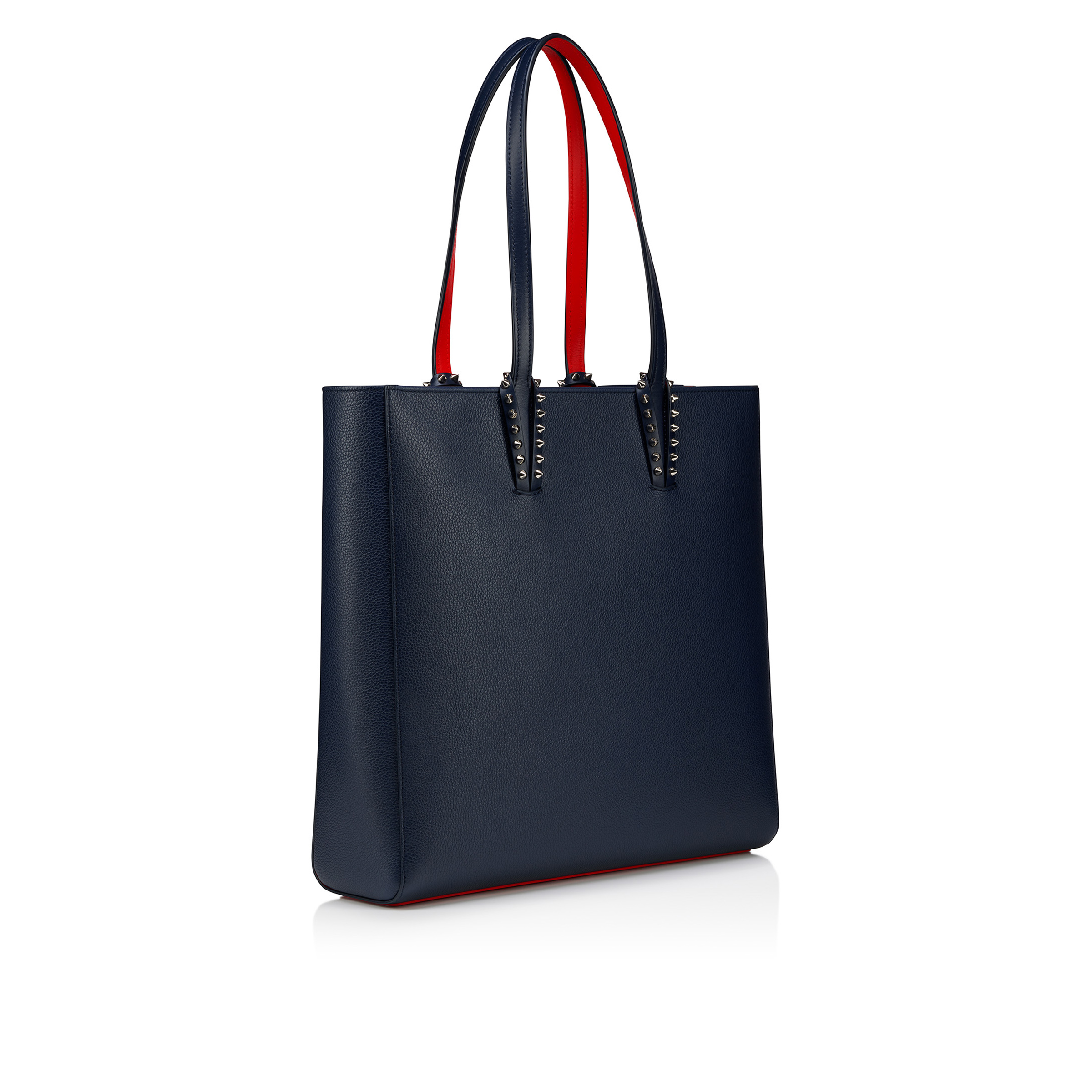 Cabata - Tote bag - Calf leather - Zaffiro - Christian Louboutin