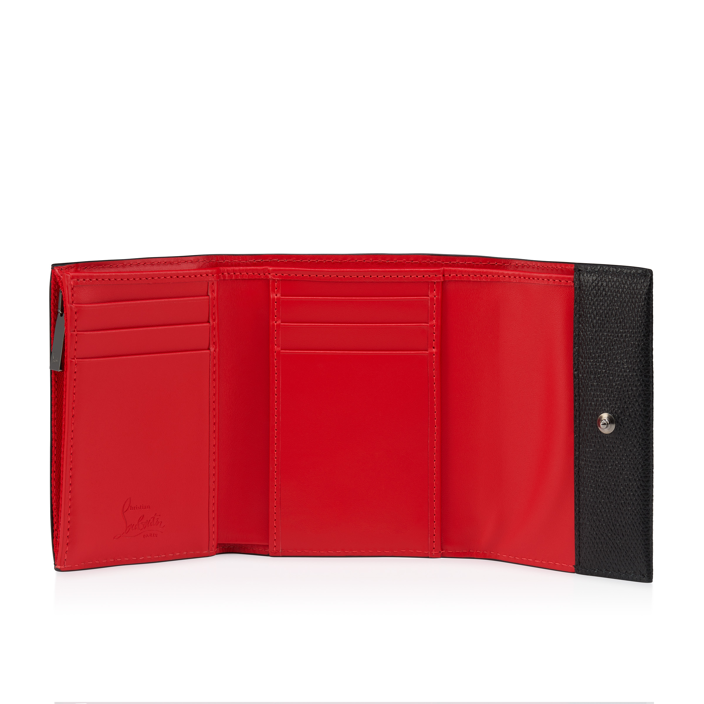Mooncrest - Compact Wallet - Calf Alpin leather - Black