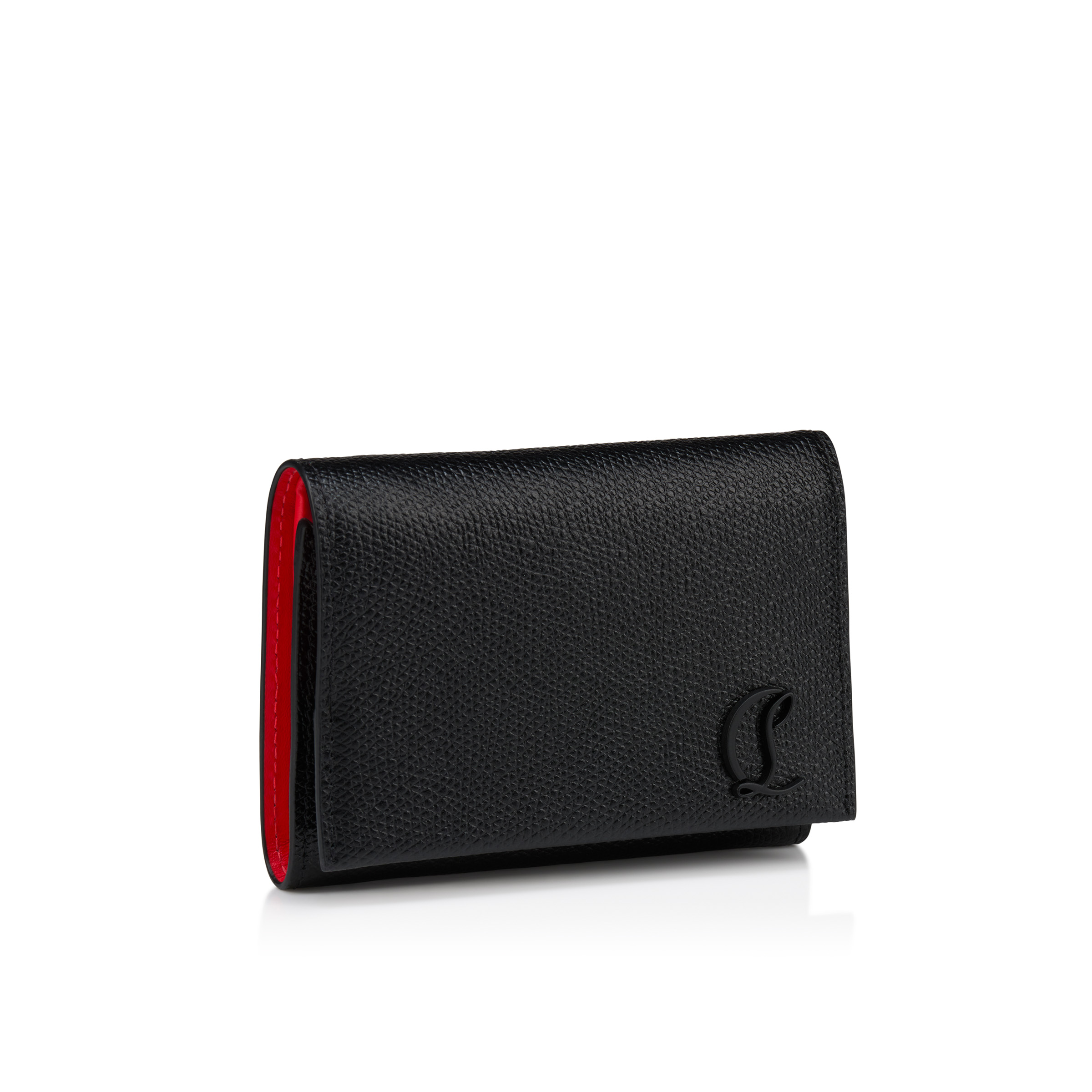 Mooncrest - Compact Wallet - Calf Alpin leather - Black