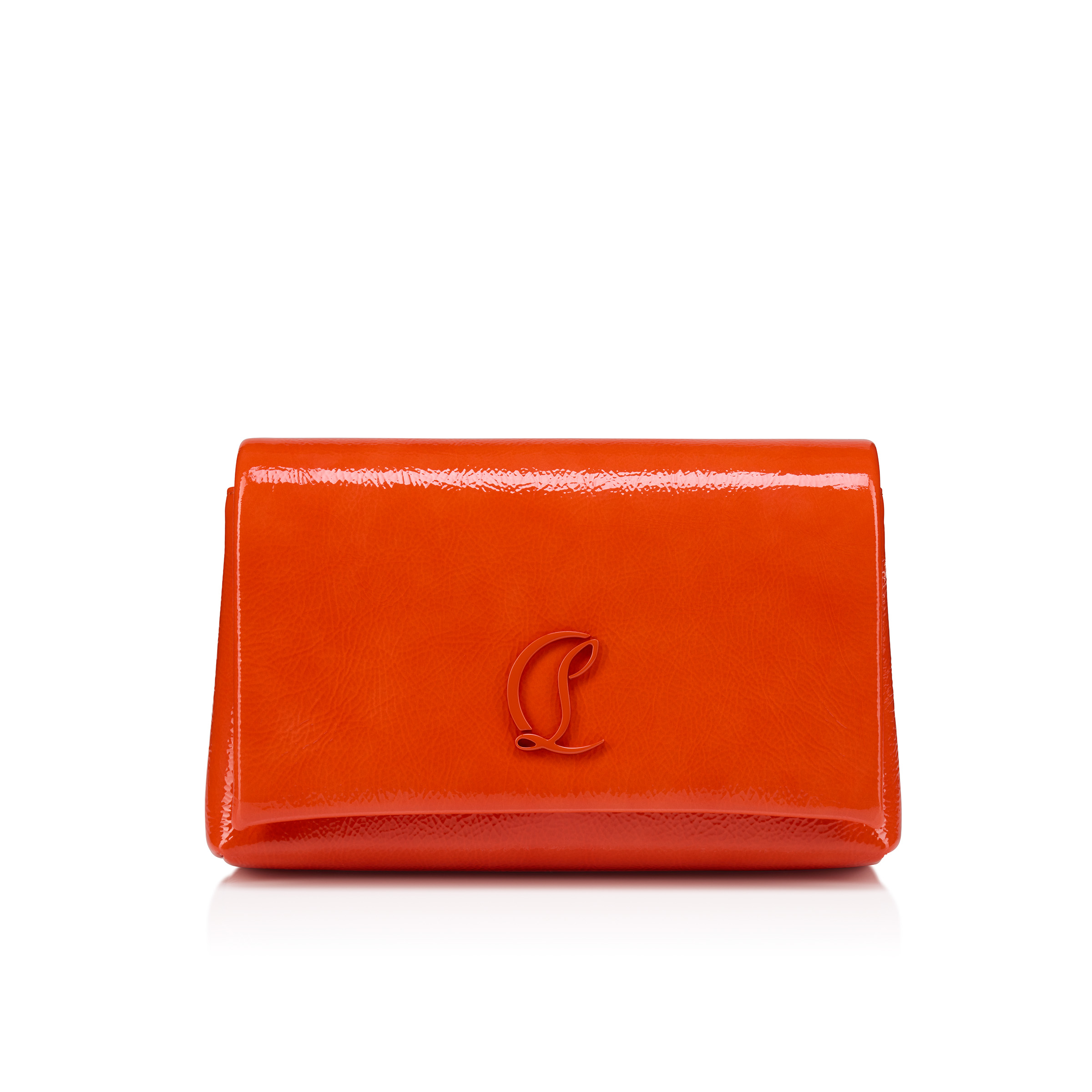 Loubi54 - Shoulder bag - Naplak patent calf leather - Magma