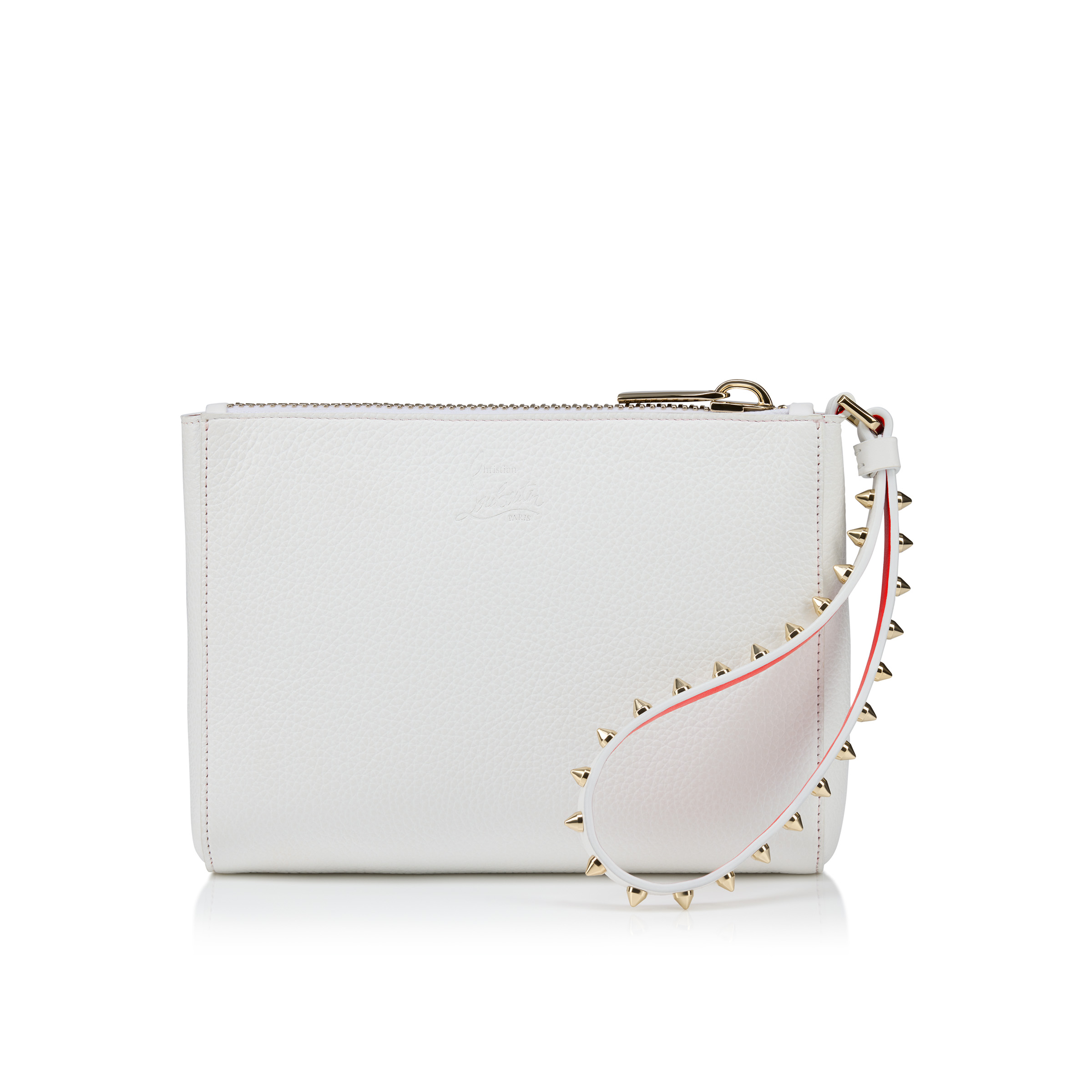 Cabata mini - Pouch - Soft calf leather - Bianco - Christian