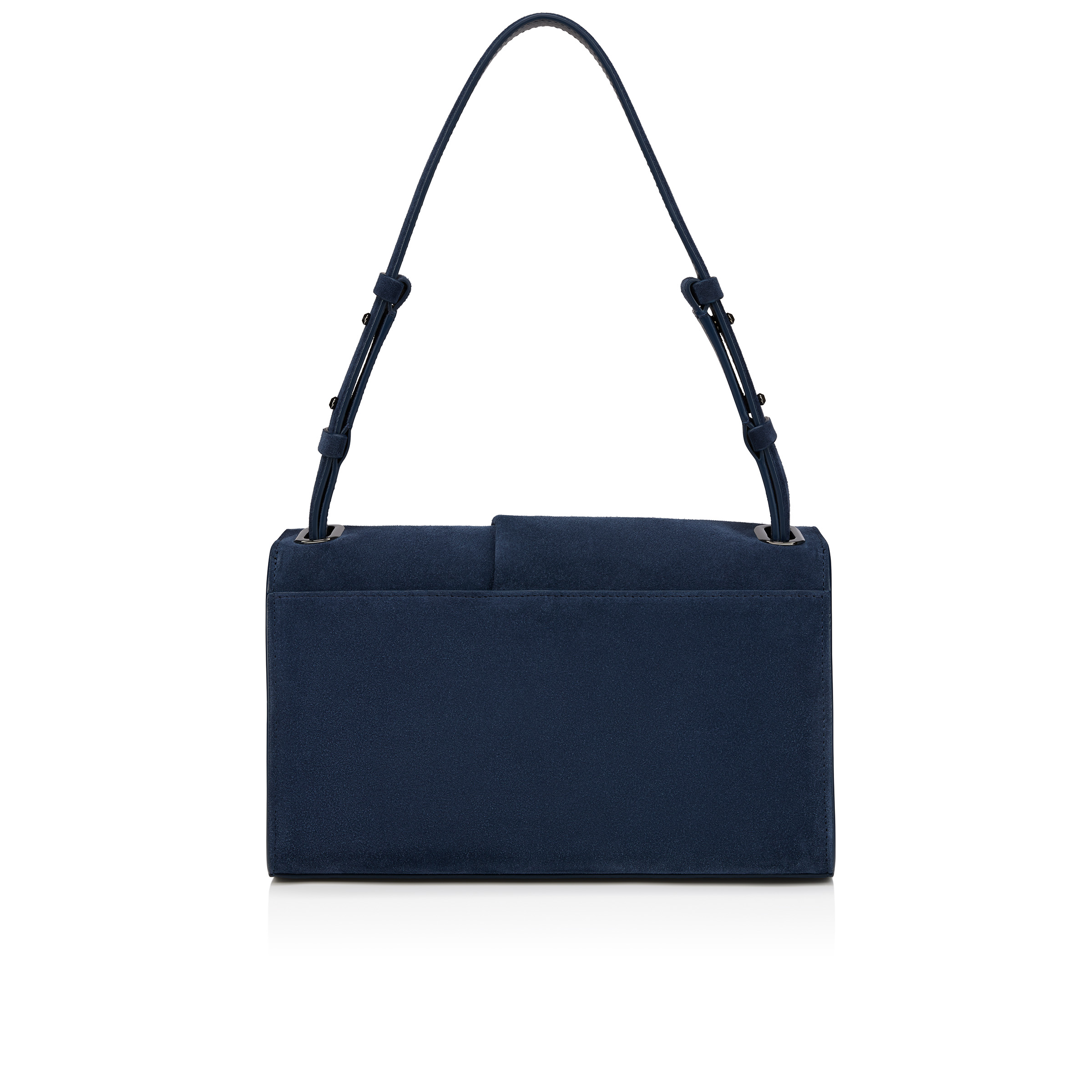 Baggy small - Shoulder bag - Calf leather - Navy - Christian