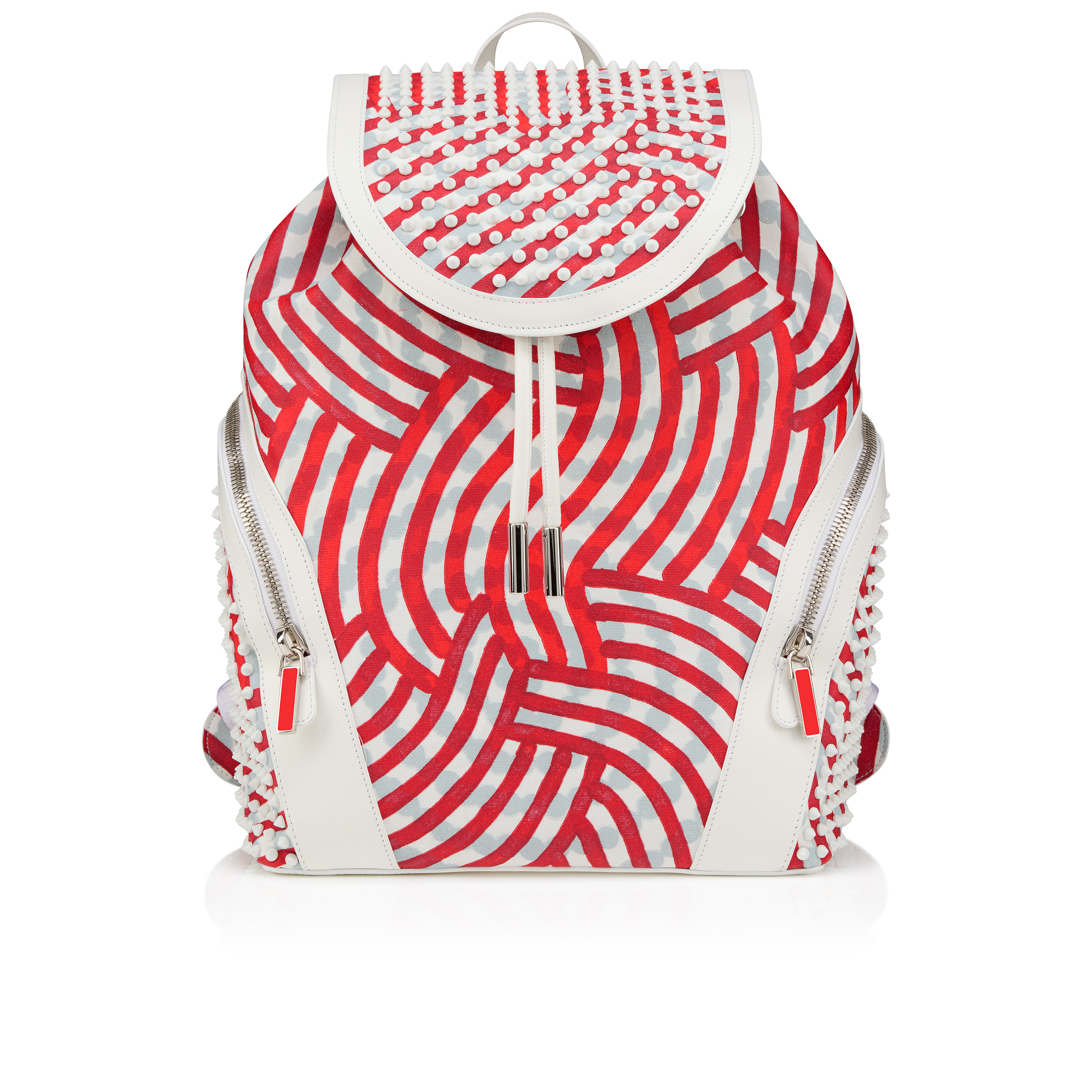 Funky - Backpack - Gaagal coated canvas and spikes - Loubi