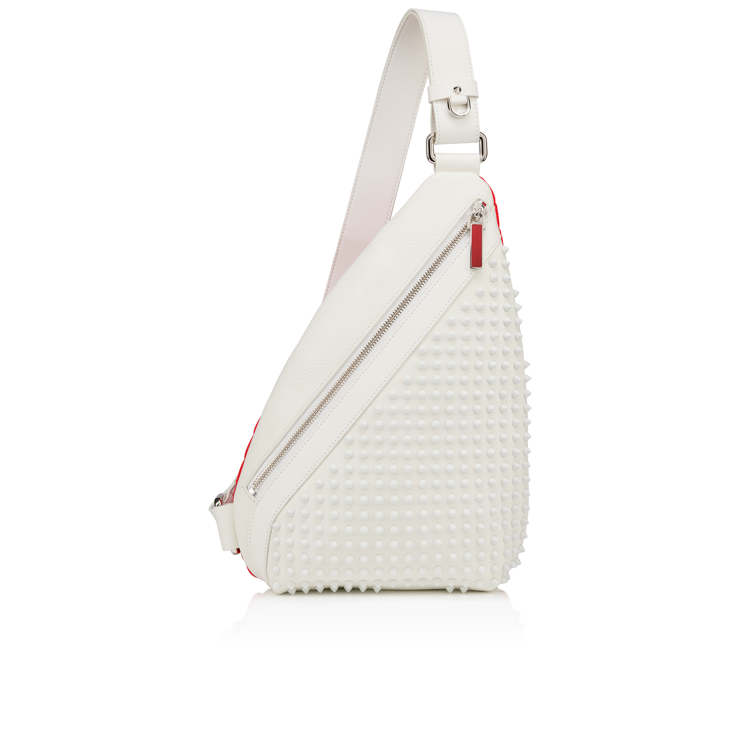 ショルダーバッグ Christian Louboutin Funky Crossbody Bag Funky - Crossbody bag - Grained calf leather and spikes