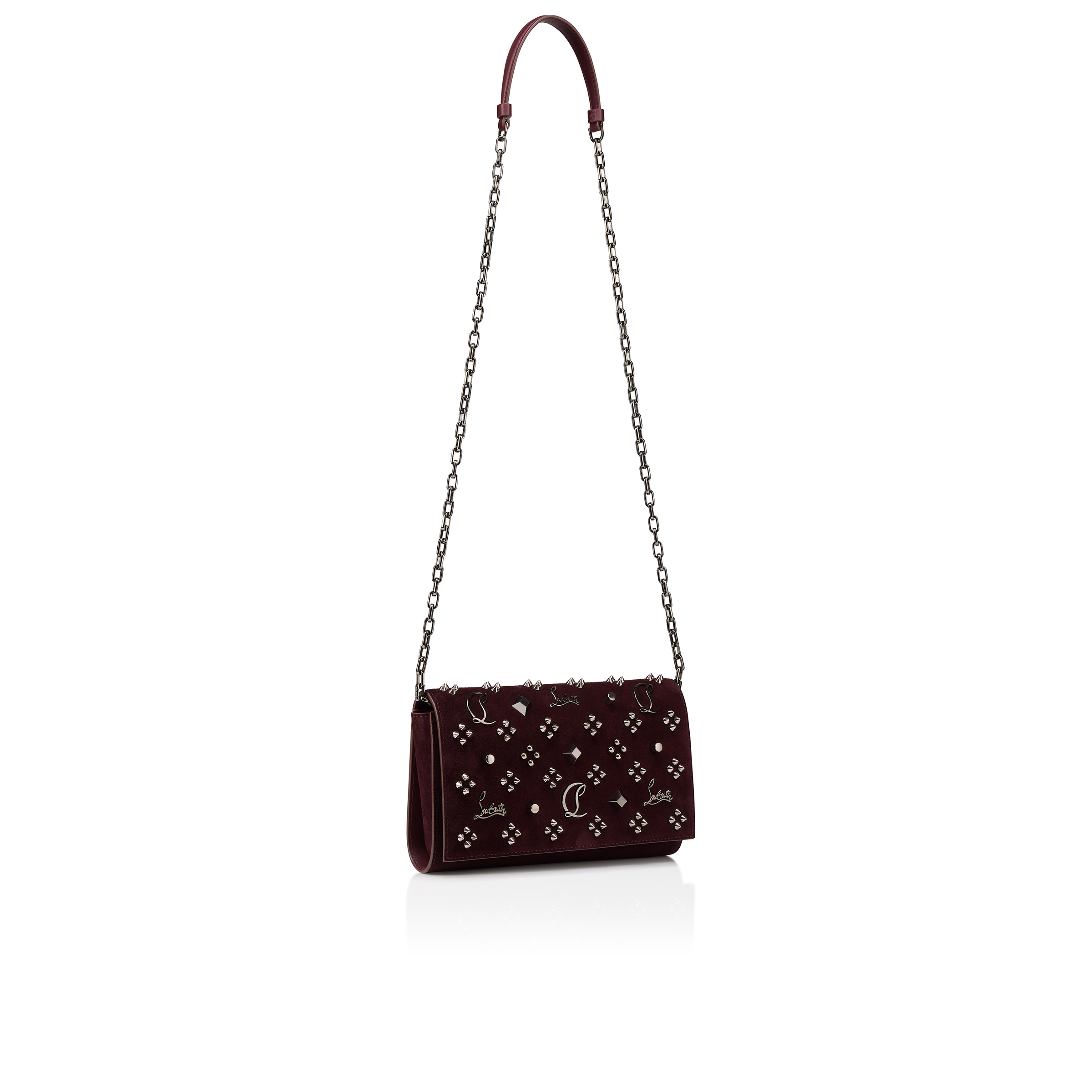 Christian Louboutin Paloma Clutch ルブタン希少 Paloma - Clutch - Grained calf leather and spikes