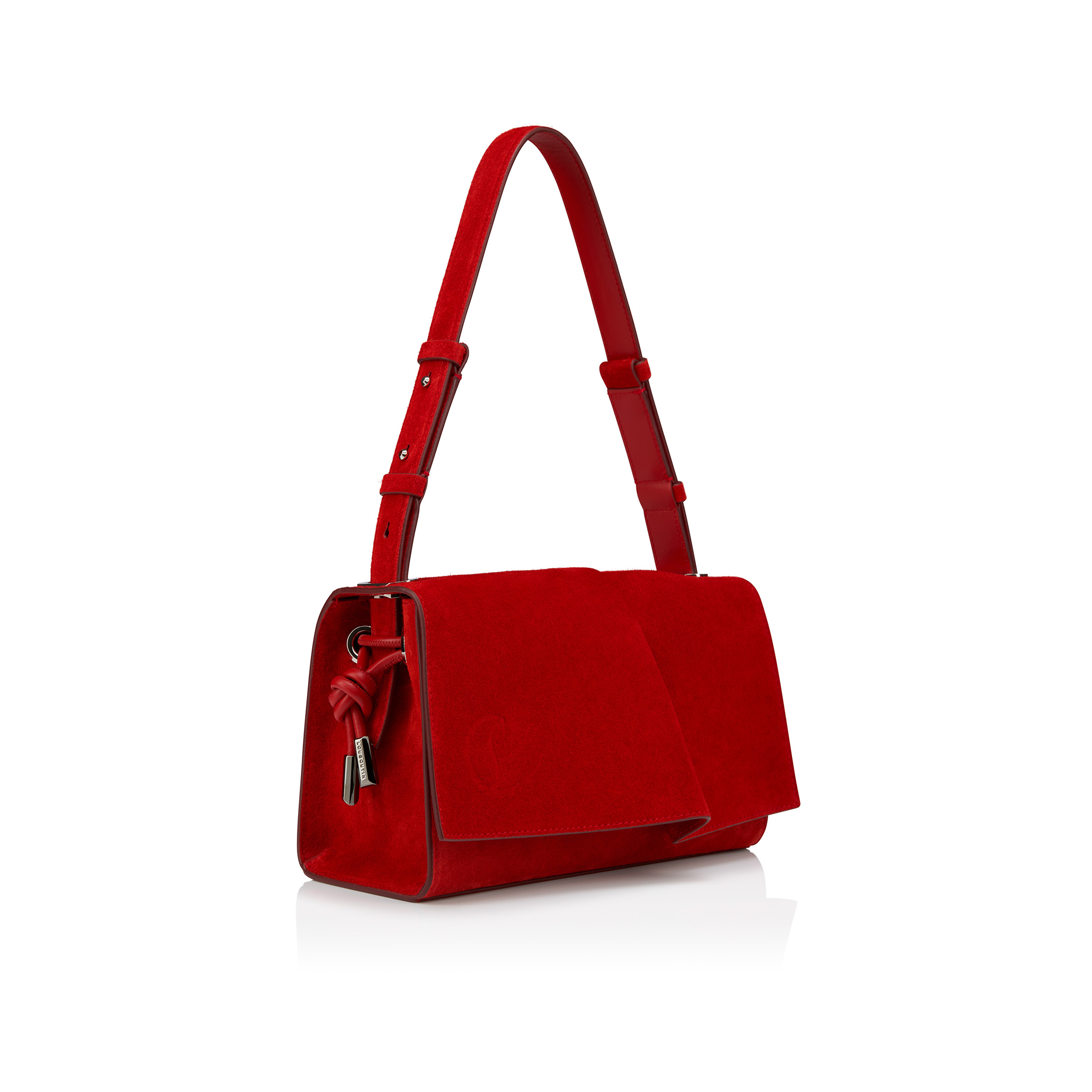 【新品未使用】Christian Louboutin レザーミニショルダーバッグ Cabata N/S Mini ブラック カーフレザー - Bags - Women - Christian