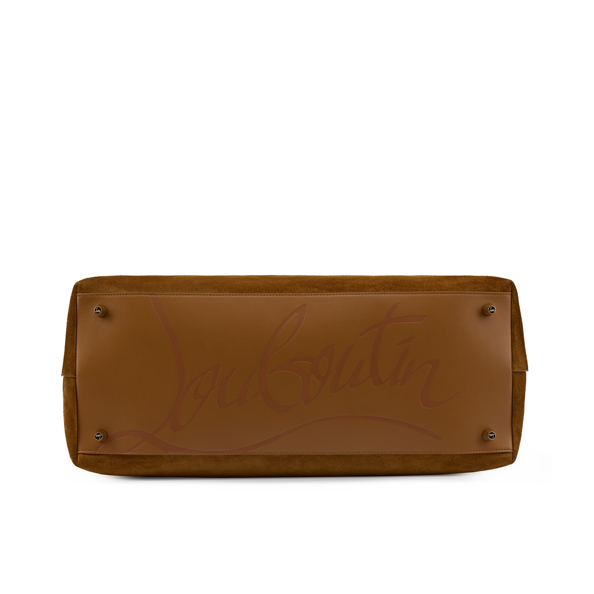 Funky - Duffle bag - Reversed calf leather and spikes - Rhea