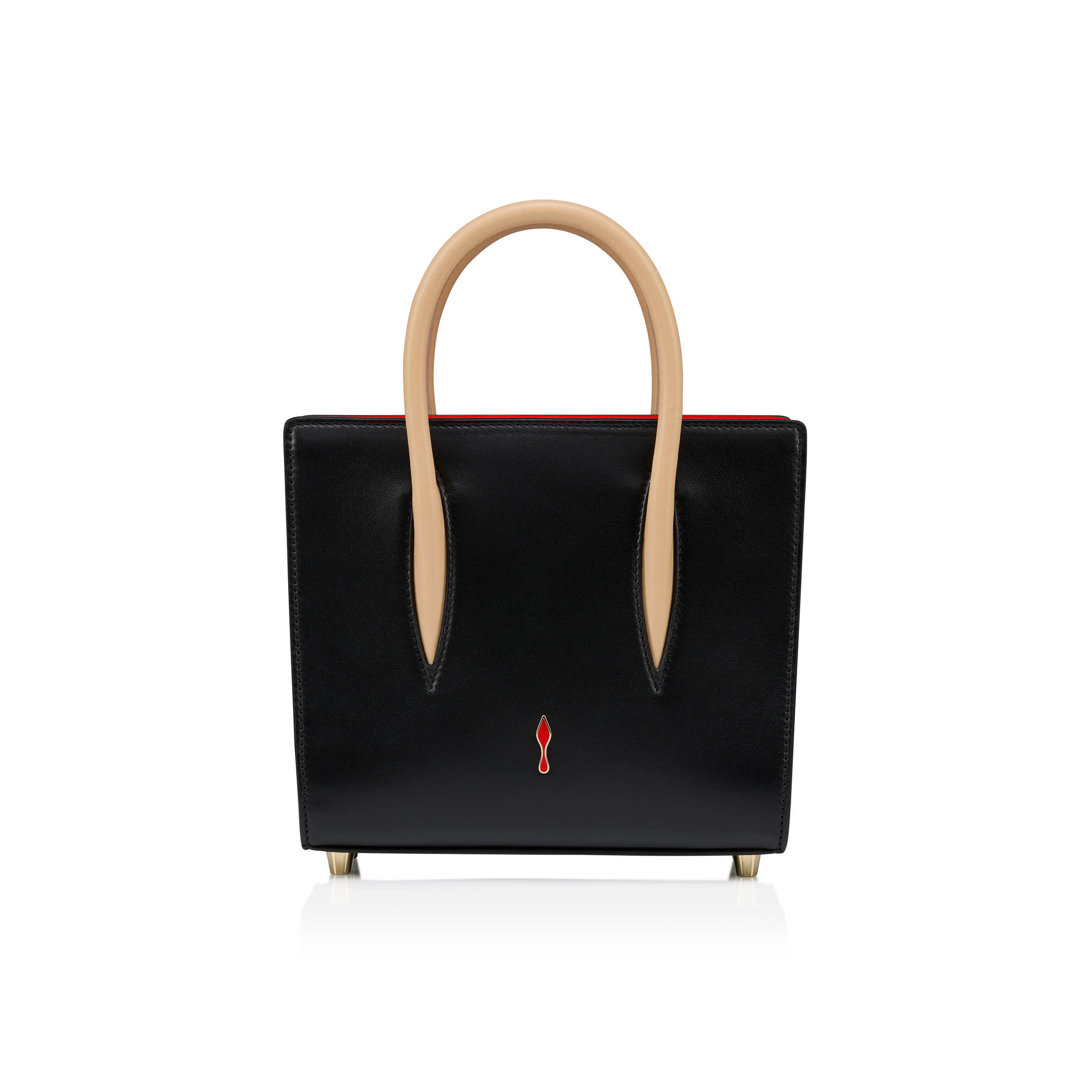Paloma - Top handle bag - Lamb nappa leather and 'Bengali
