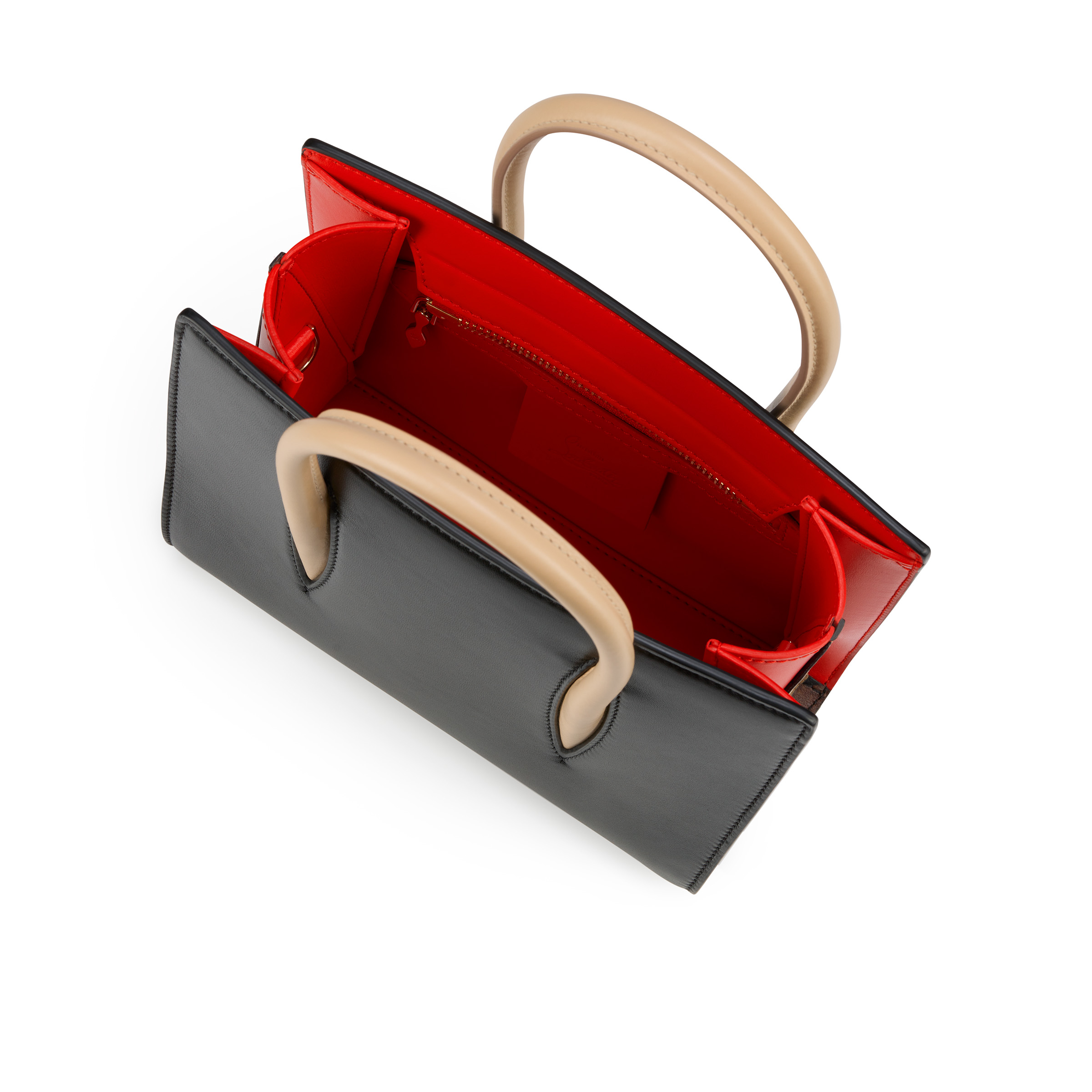 Paloma - Top handle bag - Lamb nappa leather and 'Bengali' calf