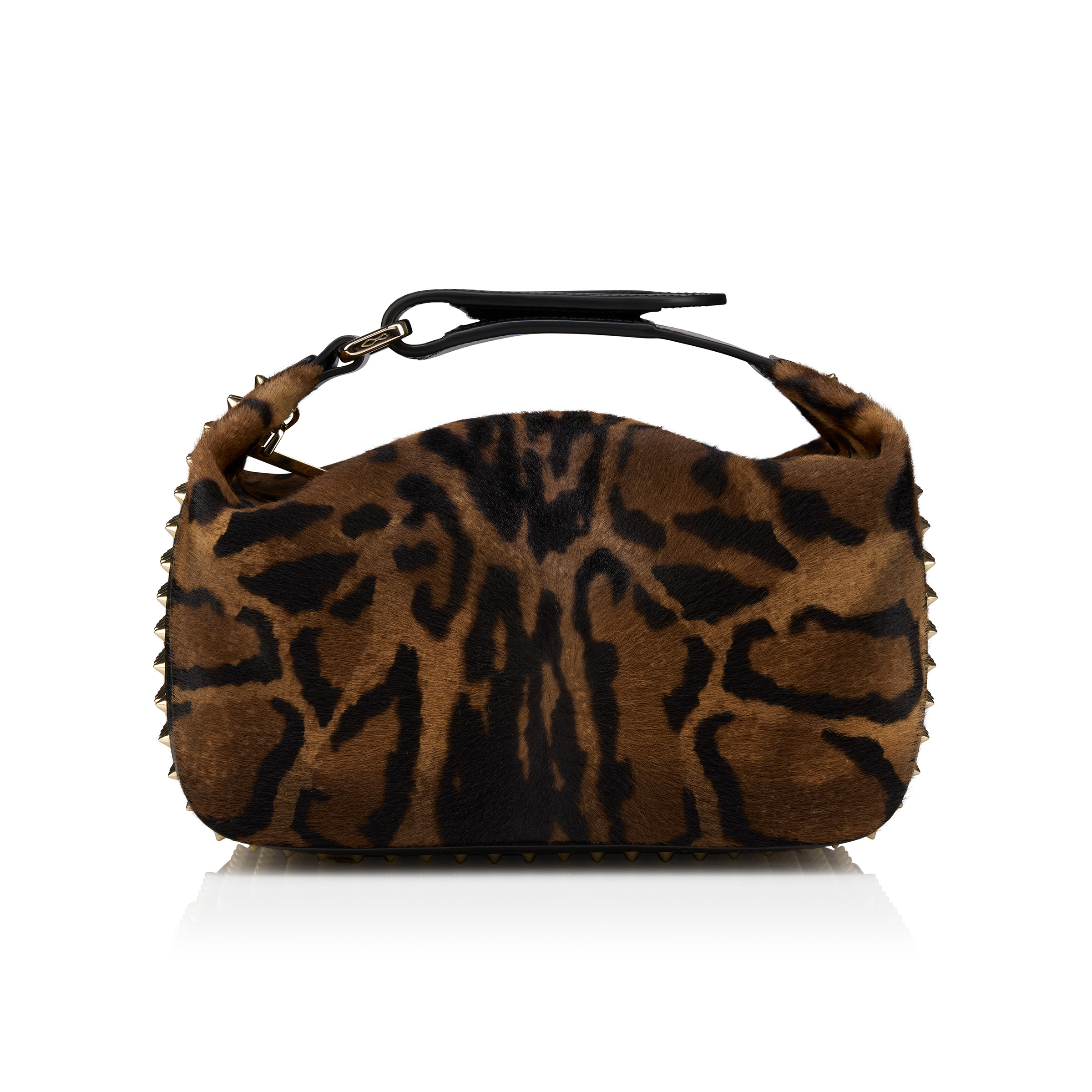 ★ Christian Louboutin ★ バッグ Paloma - Clutch - Grained calf leather and spikes