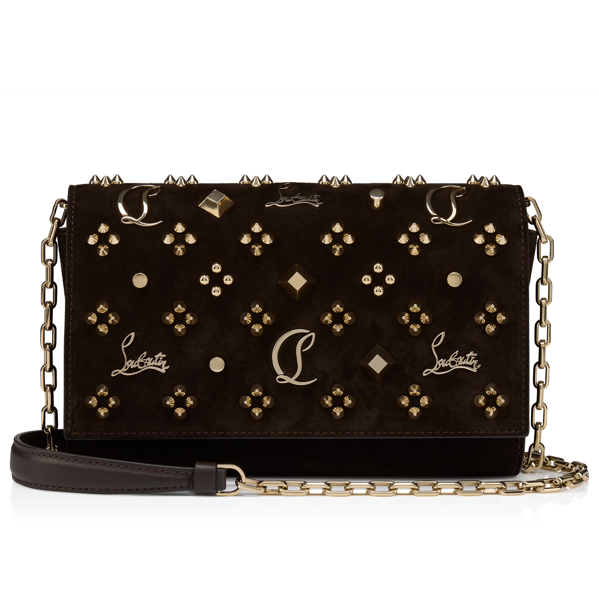 クリスチャンルブタン　パロマクラッチ Paloma Clutch ブラック カーフレザー - Bags - Women