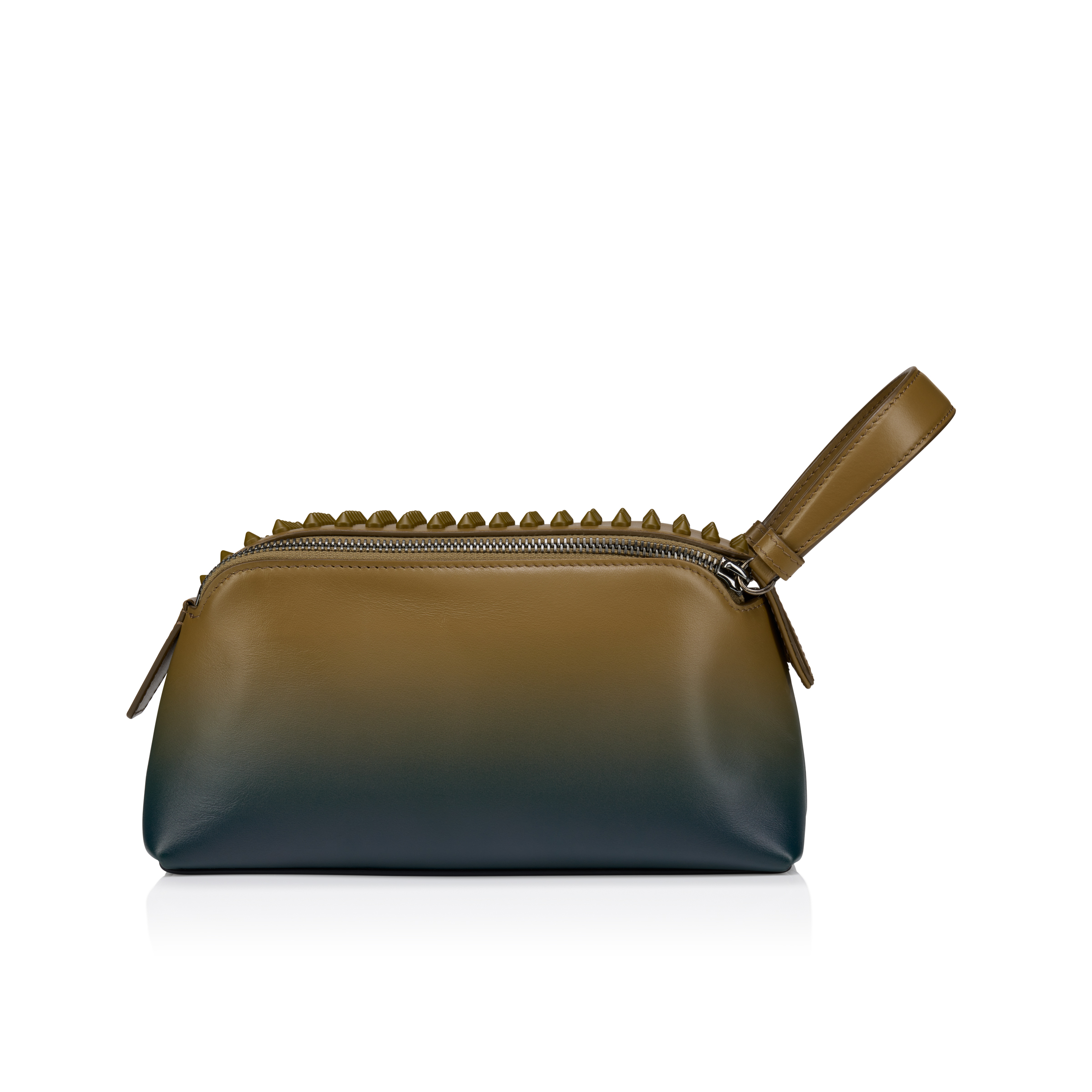 Funky - Pouch - Calf leather and spikes - Multicolor - Christian