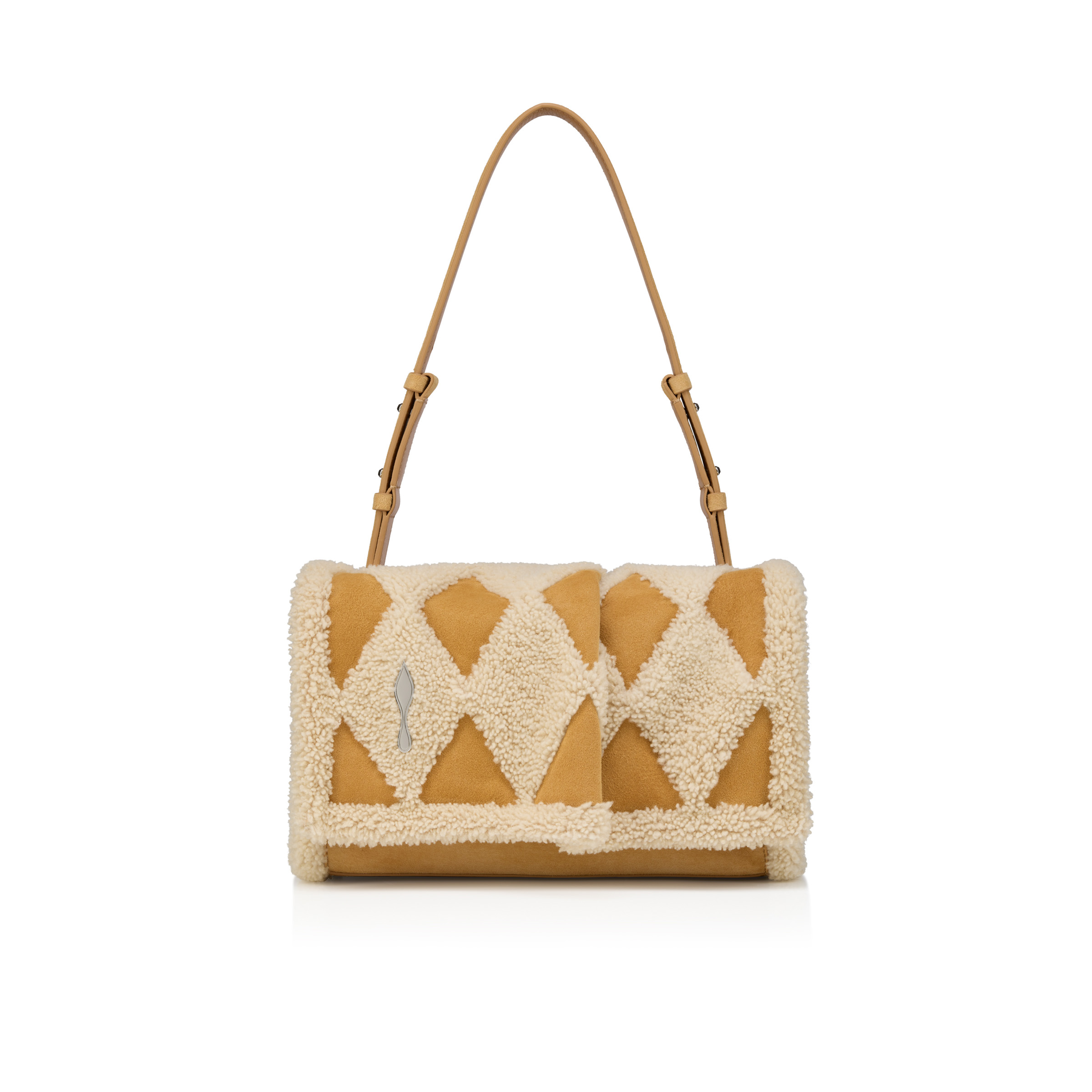 Baggy small - Shoulder bag - Diamond-shaped calf leather and