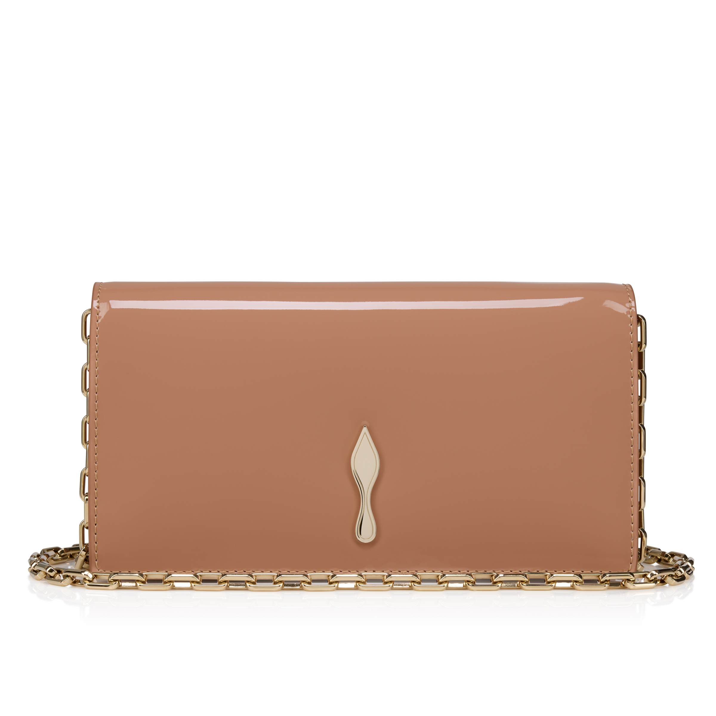 Bettina - Clutch - Patent calf leather - Blush - Christian