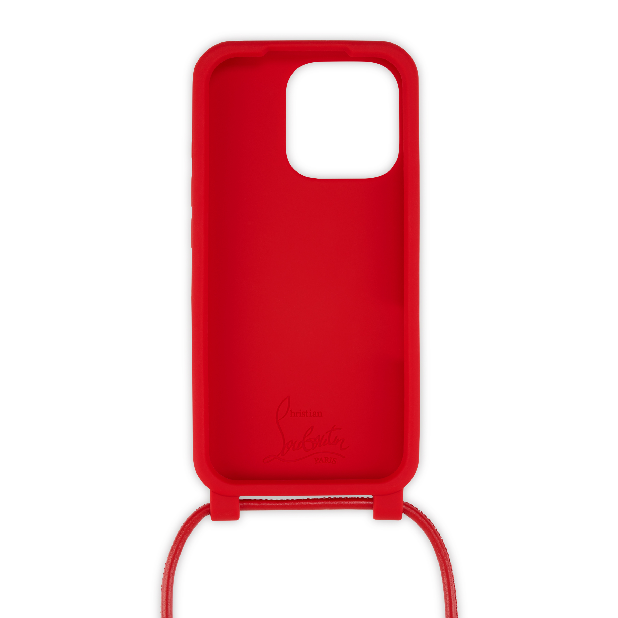 Funky - Phone case - Rubber and calf leather - Loubi - Christian