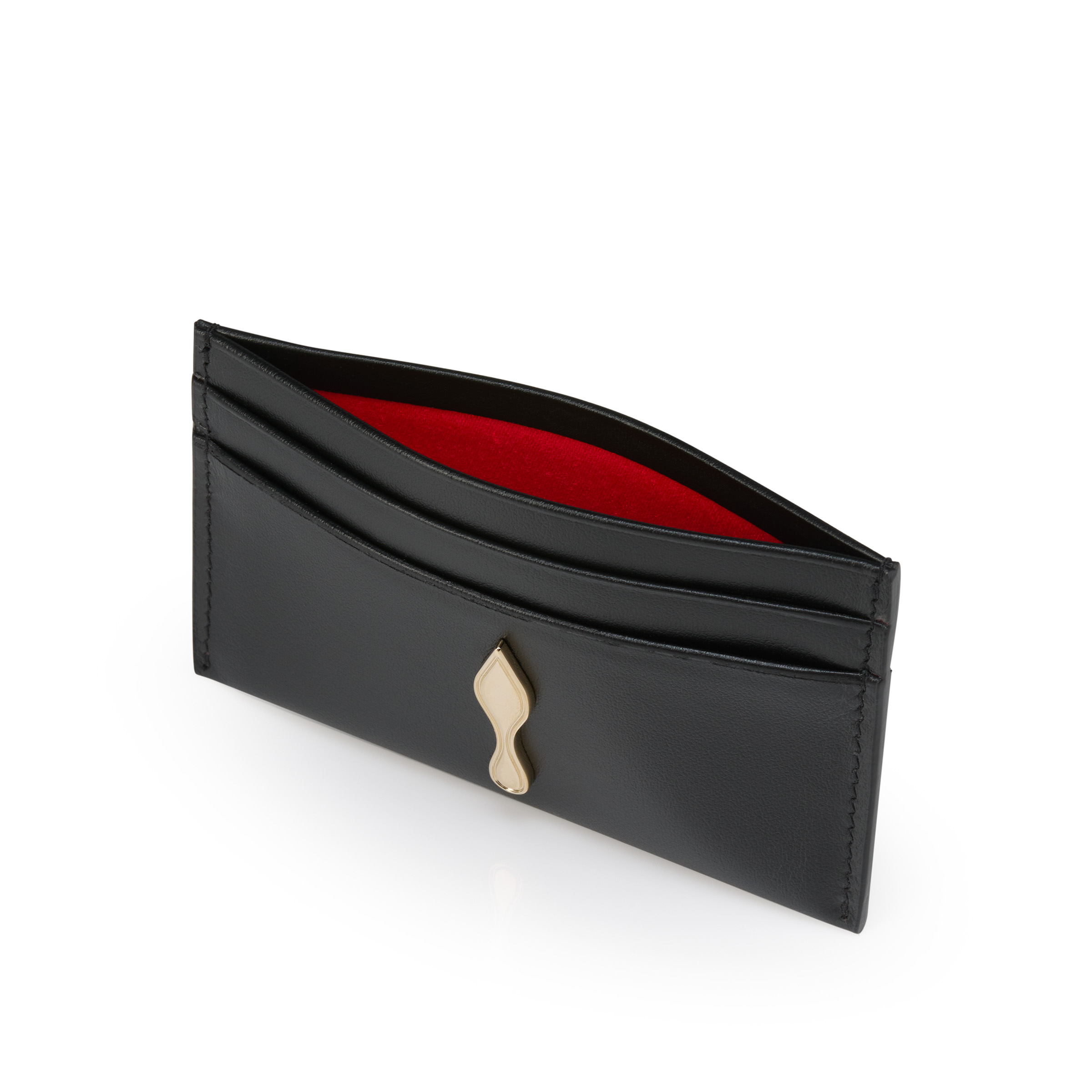 Bettina - Card holder - Calf leather - Black - Christian Louboutin