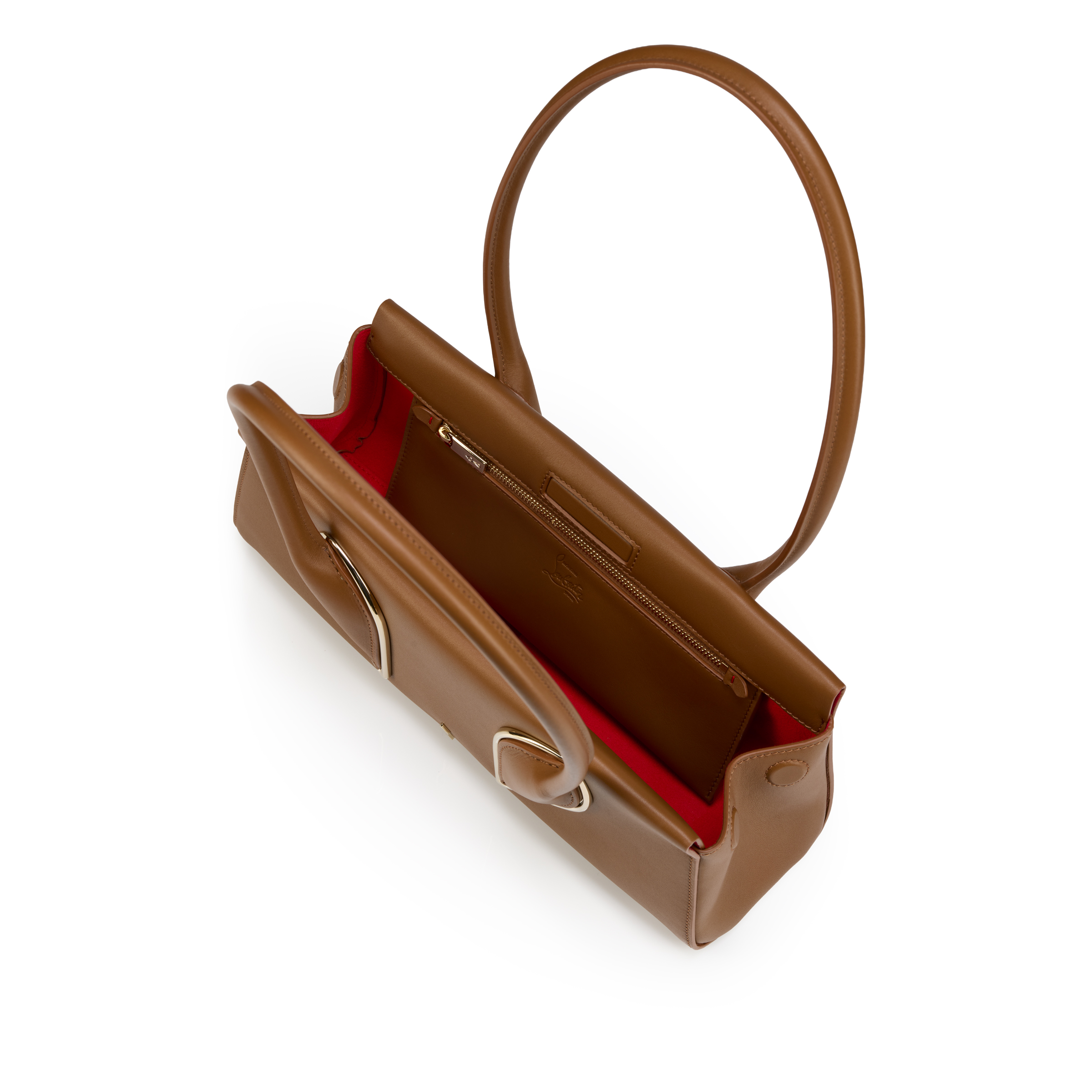 Venus - Shoulder bag - Calf leather - Cuoio - Christian Louboutin