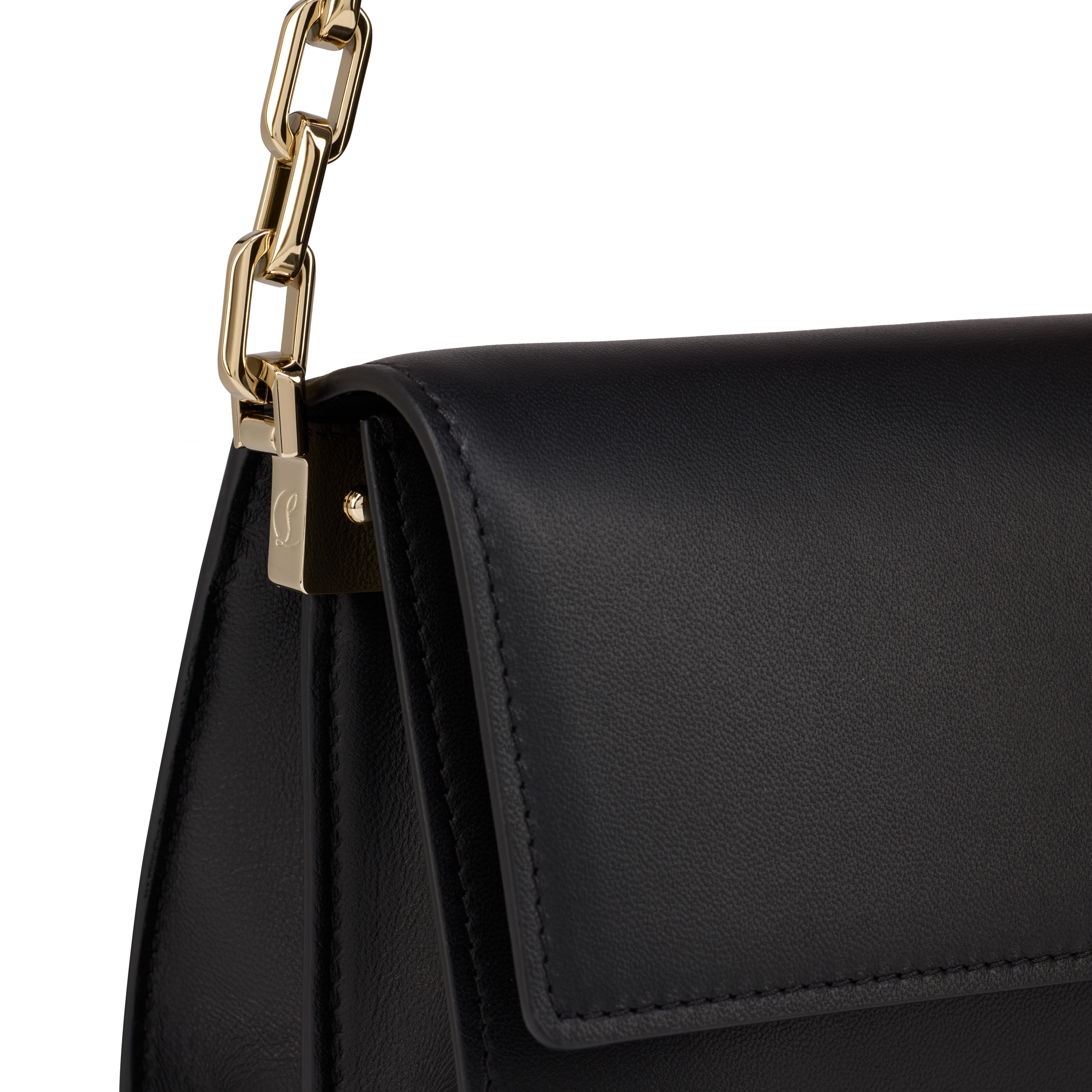 Bettina - Crossbody bag - Lamb nappa leather - Black - Christian